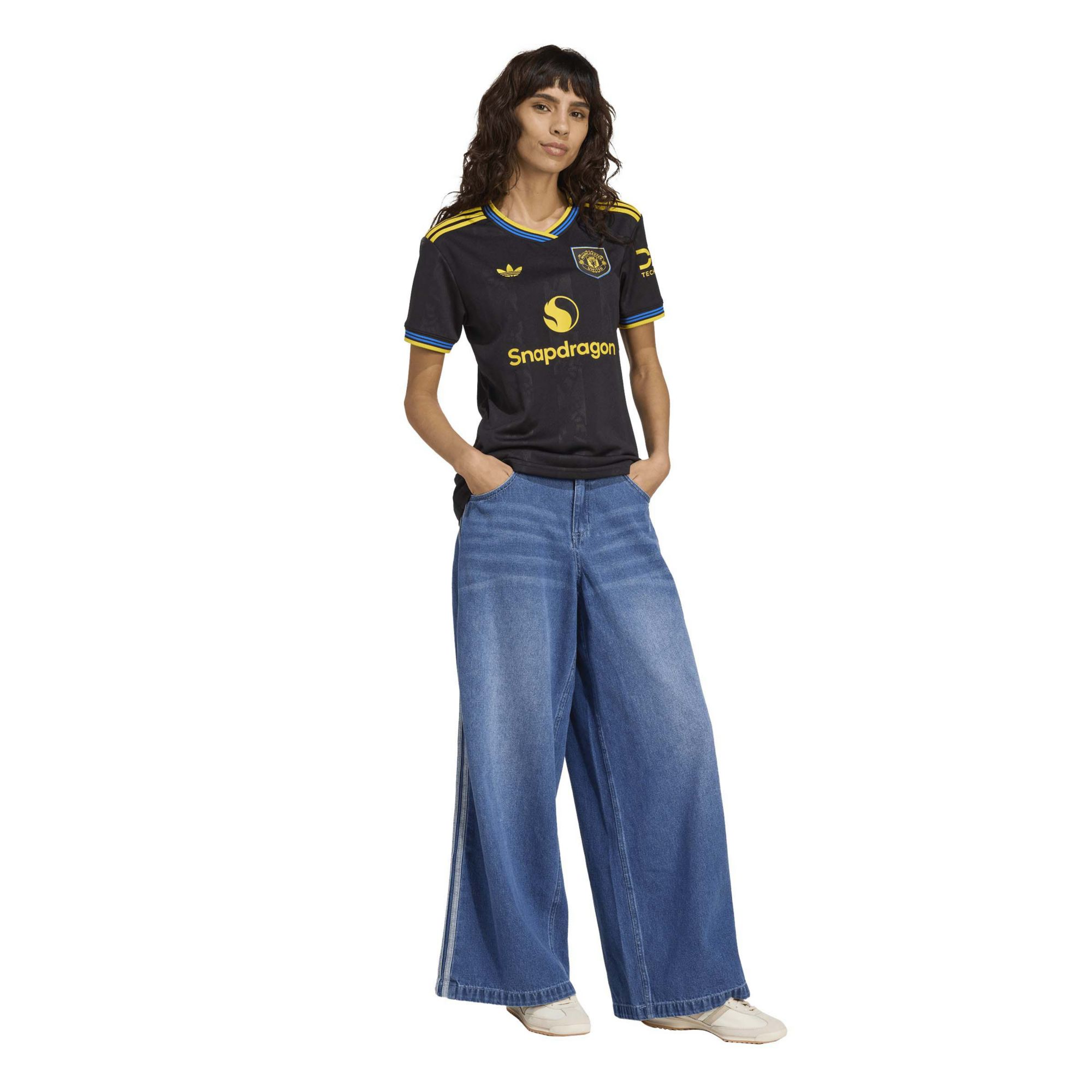 adidas Women's Manchester United 2025 Black Third Replica Jersey product image