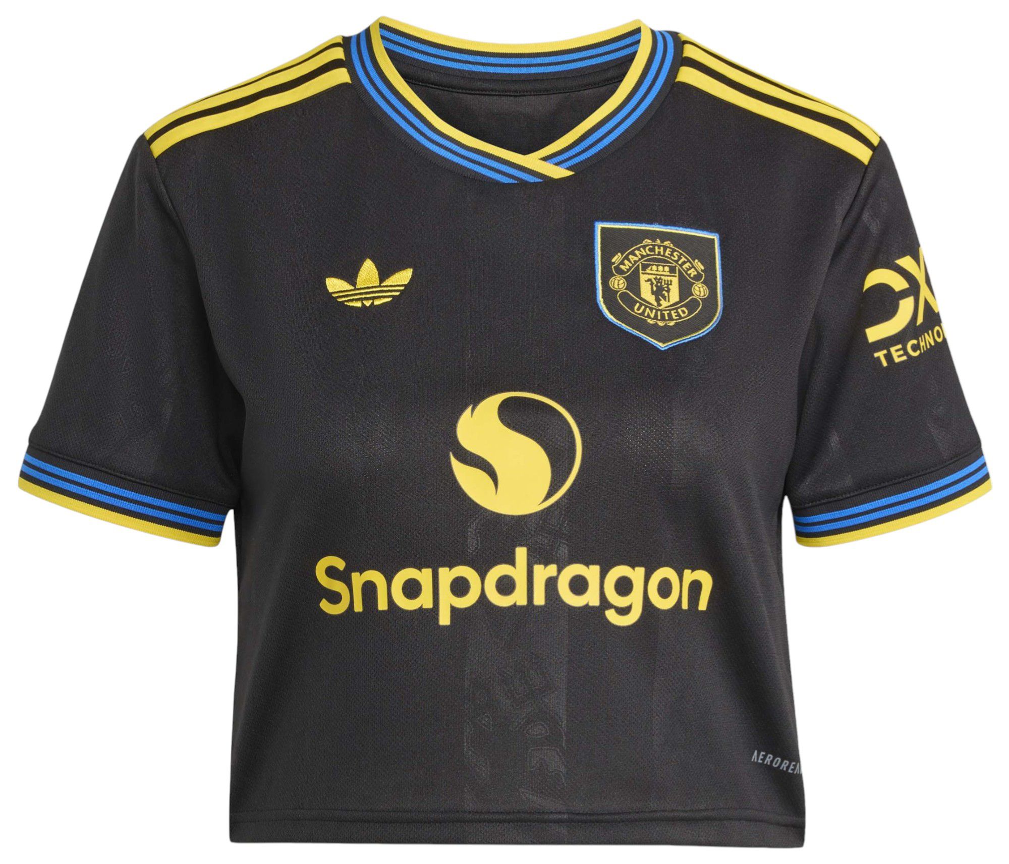 adidas Women's Manchester United 2025 Black Third Replica Jersey product image