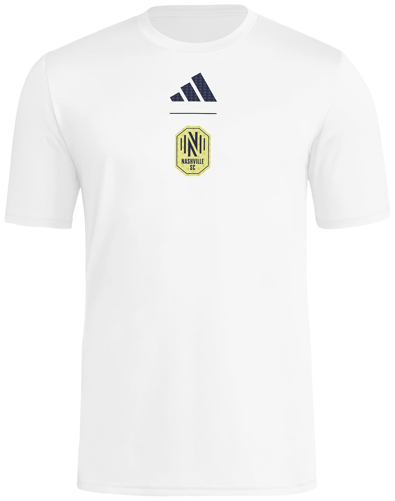 adidas Adult Nashville SC White 2026 Team Logo Away T-Shirt product image