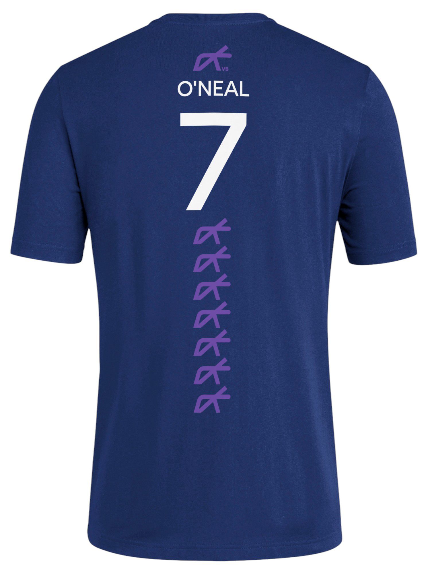 adidas Men's LOVB Austin Asjia O'Neal #7 Navy T-Shirt product image