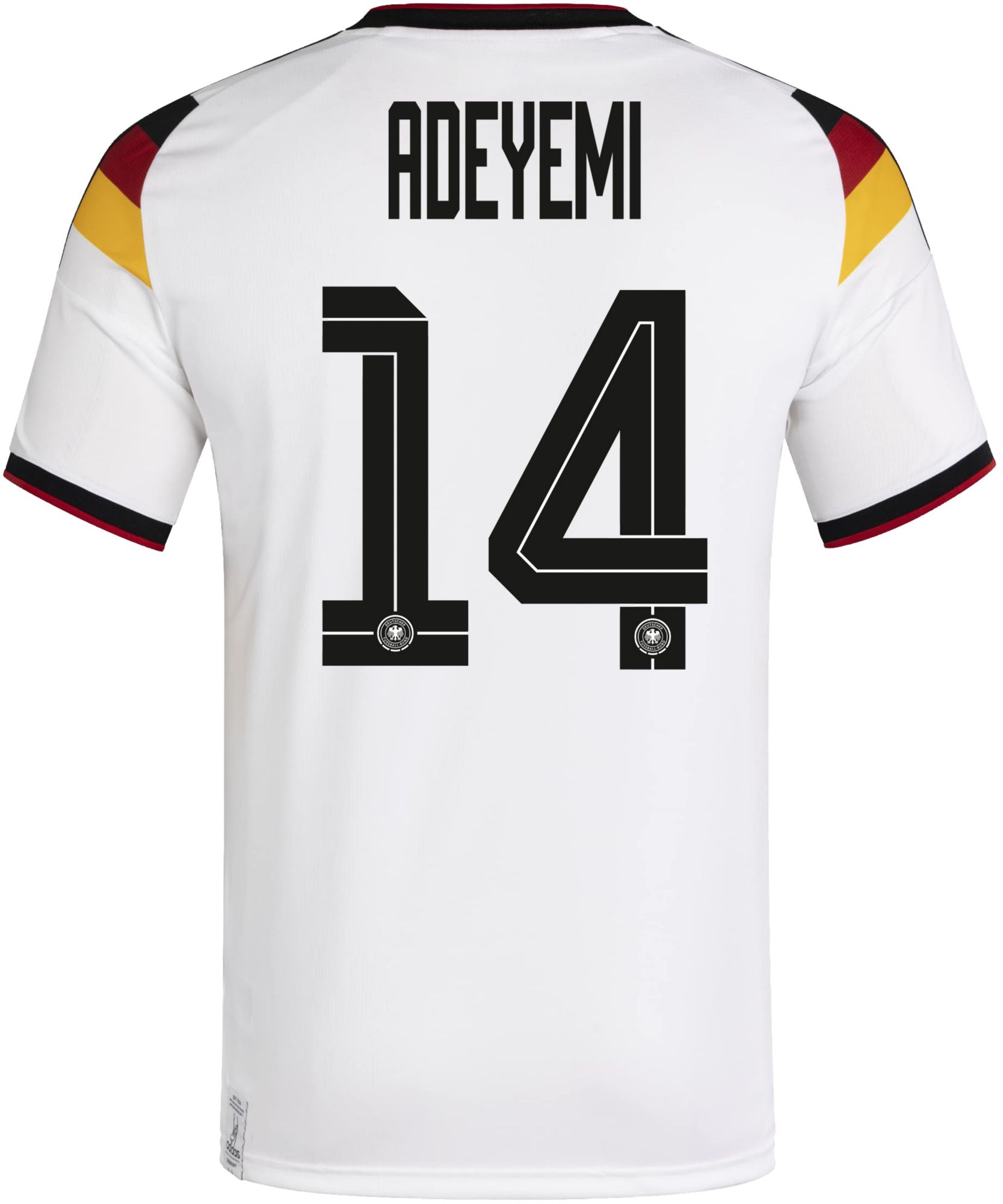 adidas Adult Germany Karim Adeyemi #14 2026 Home Replica Jersey product image