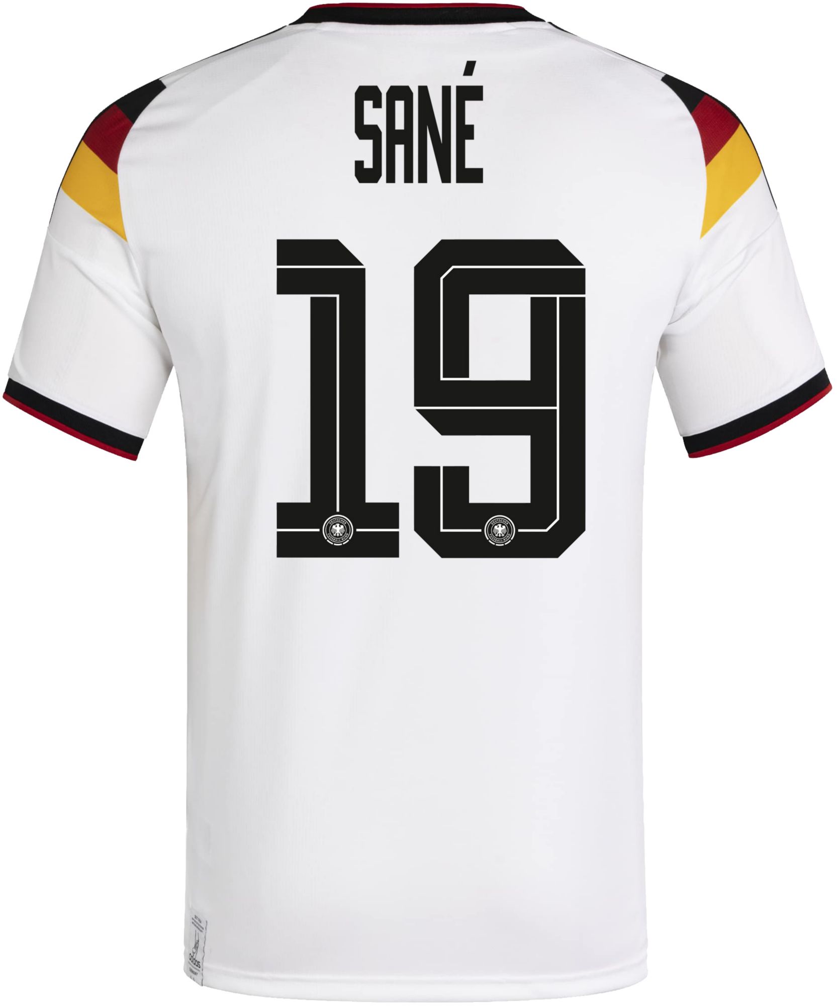 adidas Adult Germany Leroy Sane #19 2026 Home Replica Jersey product image