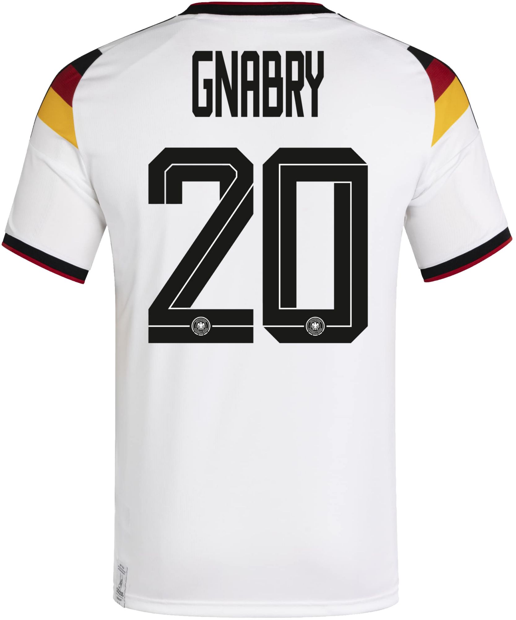 adidas Adult Germany Serge Gnabry #20 2026 Home Replica Jersey product image