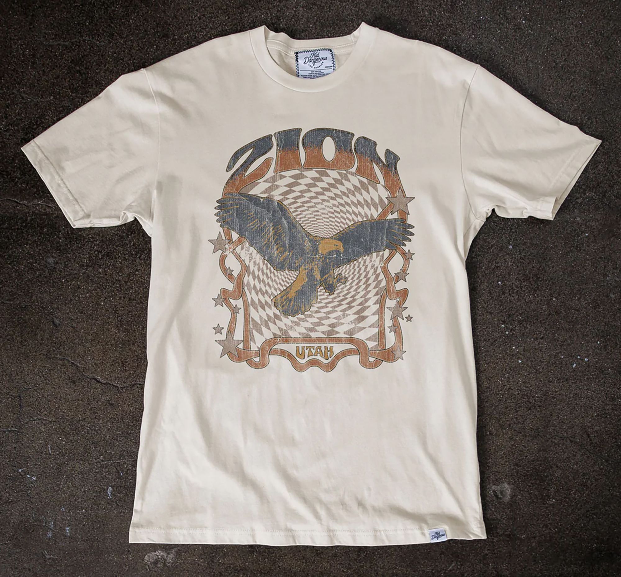 Kid Dangerous Mens Zion Eagle T Shirt product image