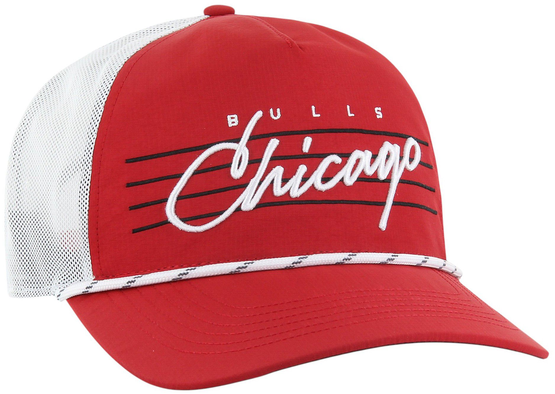 '47 Adult Chicago Bulls Red Brrr Downburst Hitch Adjustable Hat product image