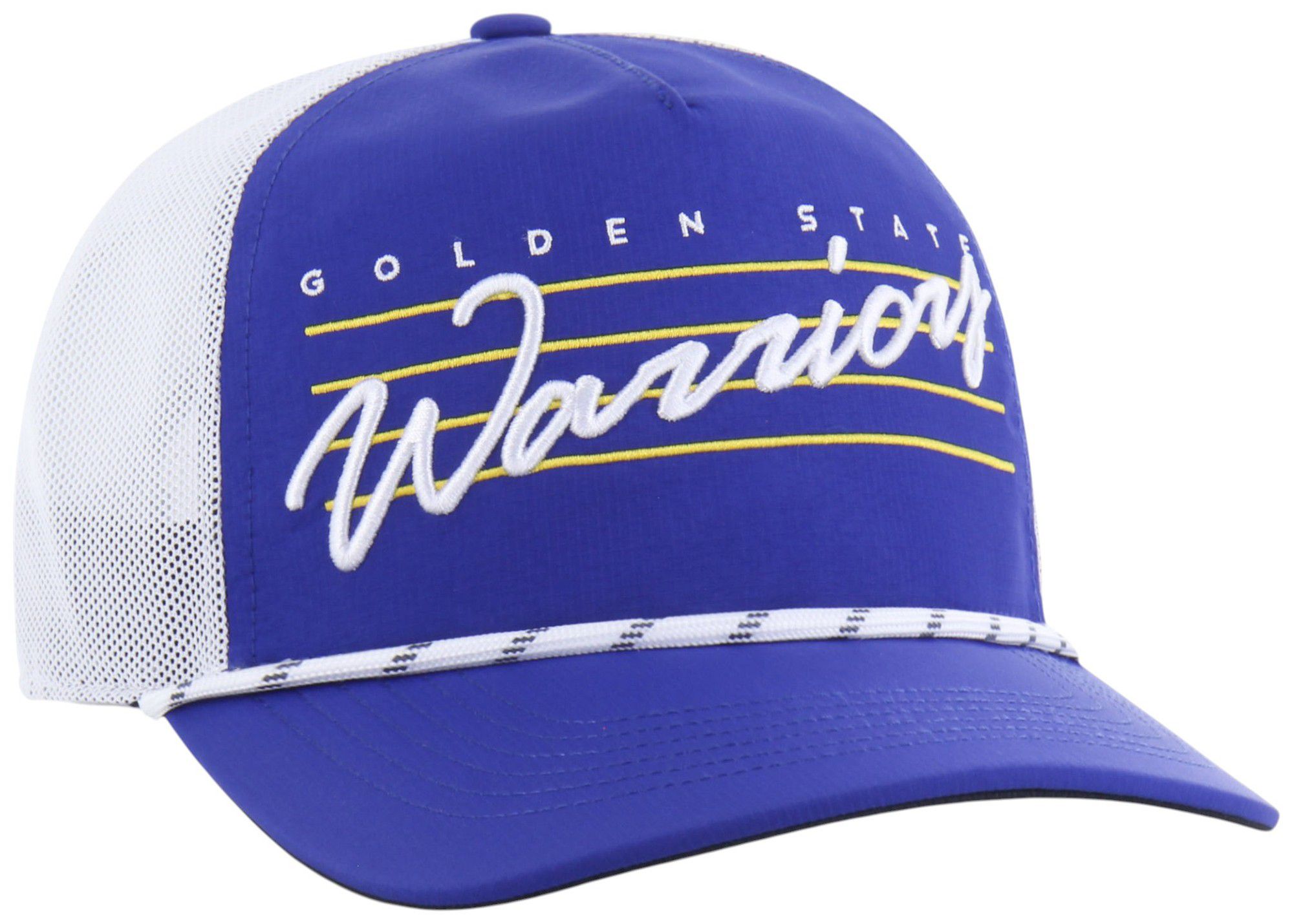 '47 Adult Golden State Warriors Blue Brrr Downburst Hitch Adjustable Hat product image