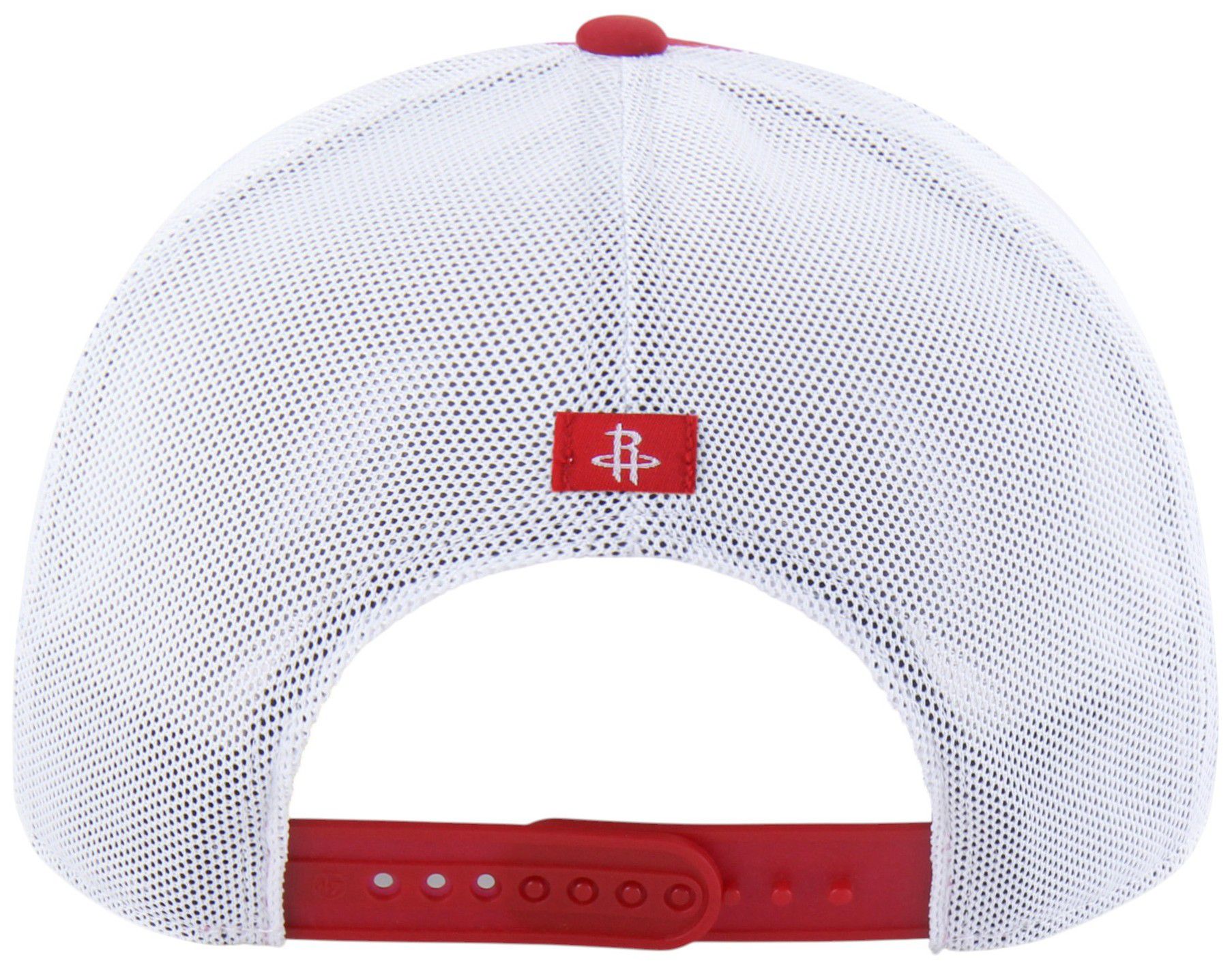 '47 Adult Houston Rockets Red Brrr Downburst Hitch Adjustable Hat product image