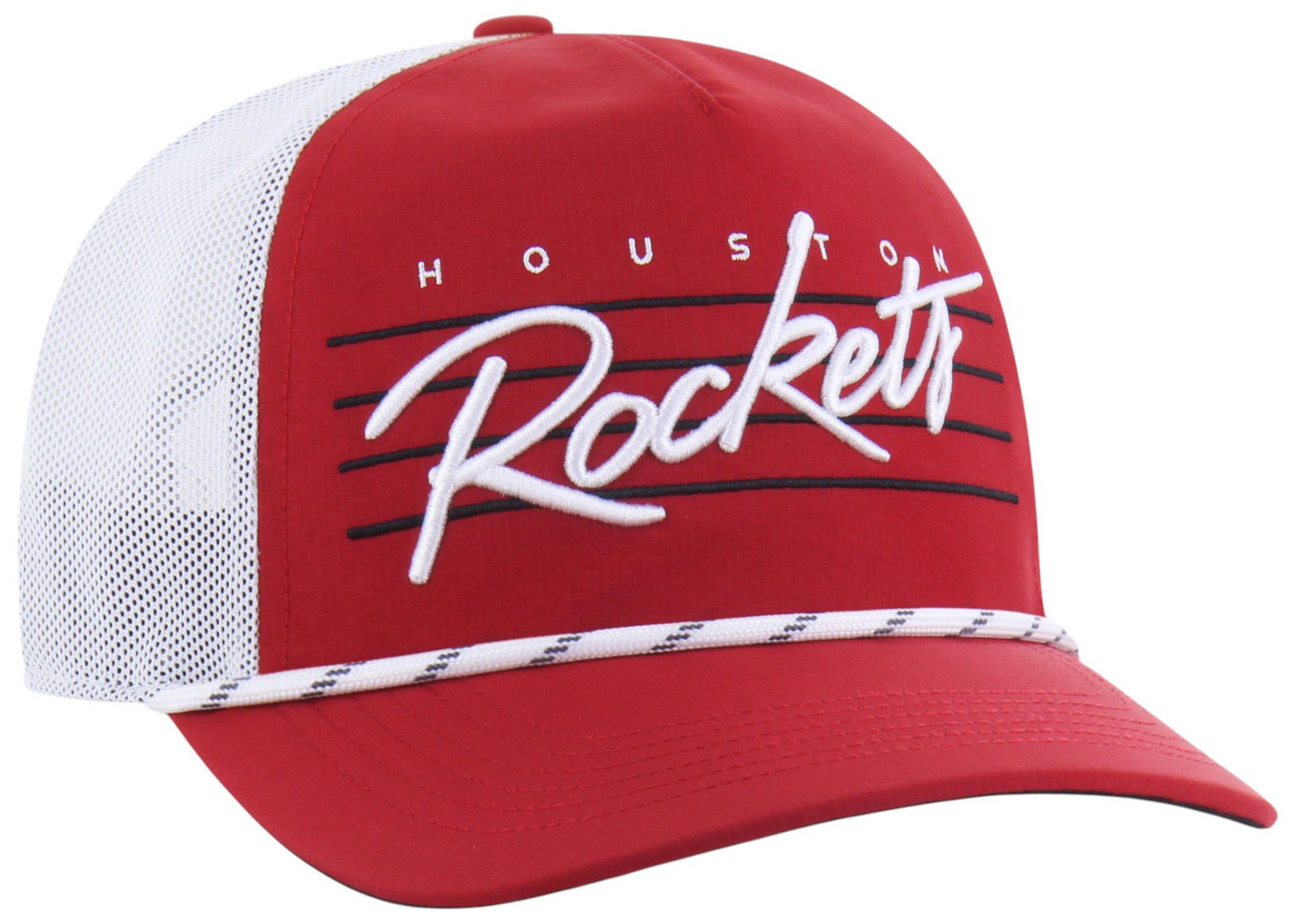 '47 Adult Houston Rockets Red Brrr Downburst Hitch Adjustable Hat product image