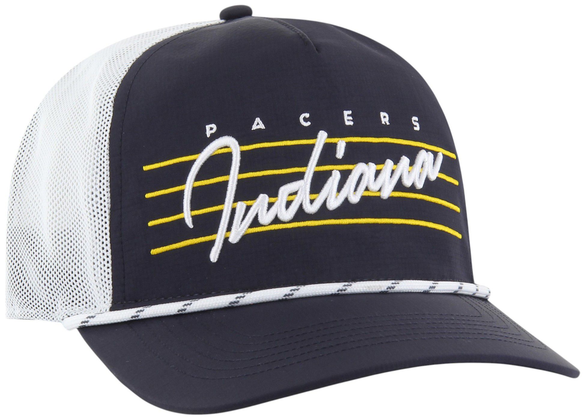 47 Adult Indiana Pacers Navy Brrr Downburst Hitch Adjustable Hat product image