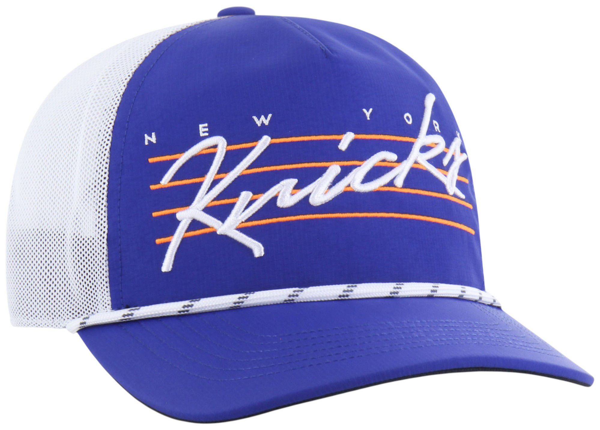 '47 Adult New York Knicks Blue Brrr Downburst Hitch Adjustable Hat product image
