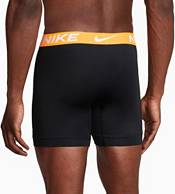 Buy Nike Men`s Dri-FIT Essential Micro Long Boxer Briefs 3 Pack,  W(ke1158-972)/R, Medium at