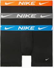 Dri-FIT Essential repeat logo and solid boxer briefs 3-pack, Nike, Shop  Men's Underwear Multi-Packs Online