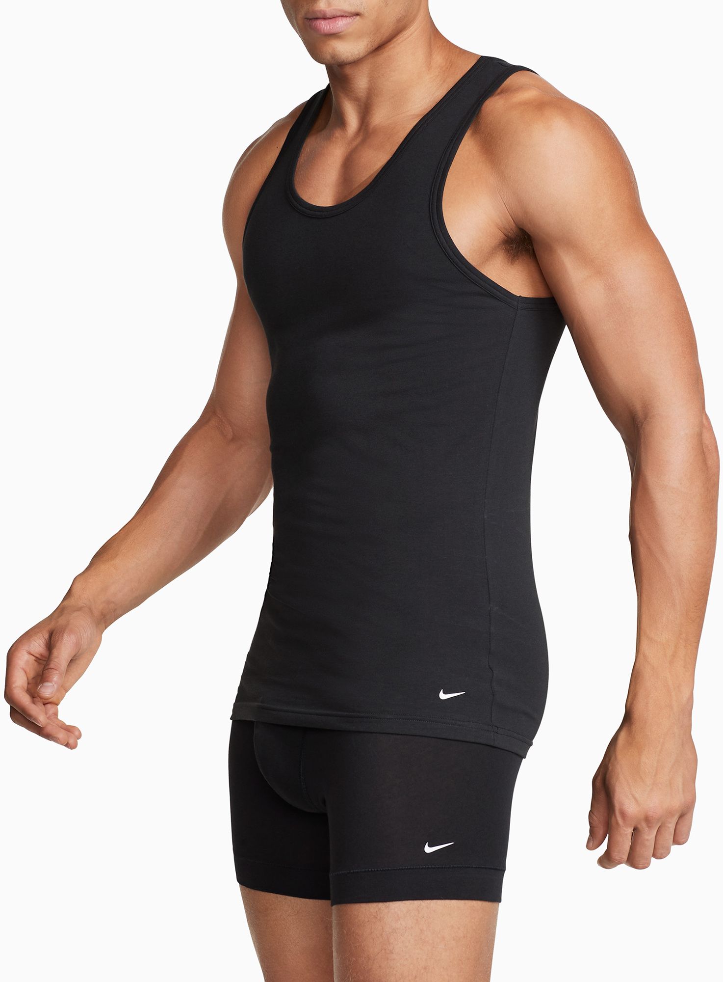 Nike Men's Dri-FIT Essential Cotton Stretch Slim Fit Tank - 2 Pack product image