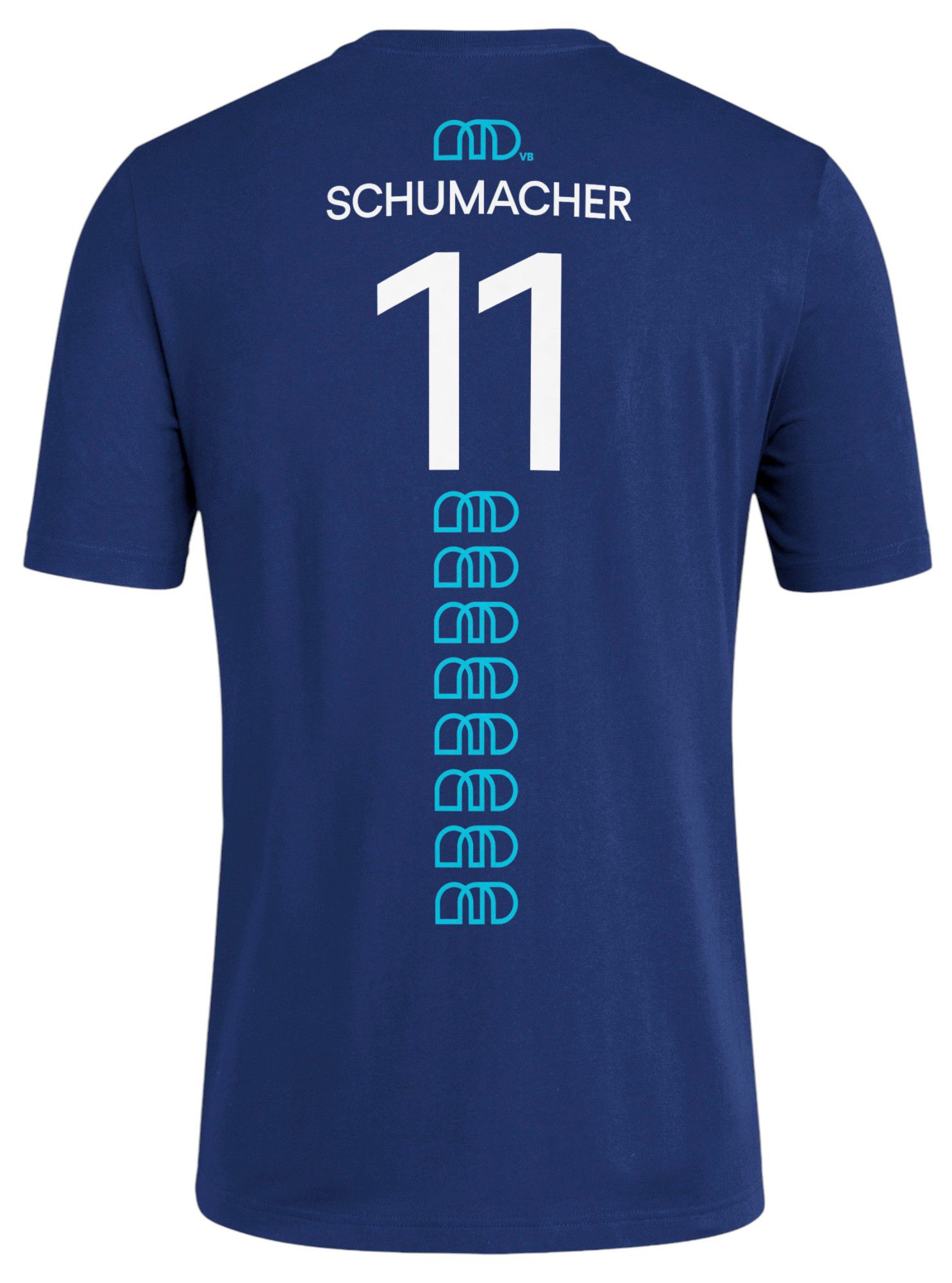 adidas Men's LOVB Madison Annie Drews Schumacher #11 Navy T-Shirt product image