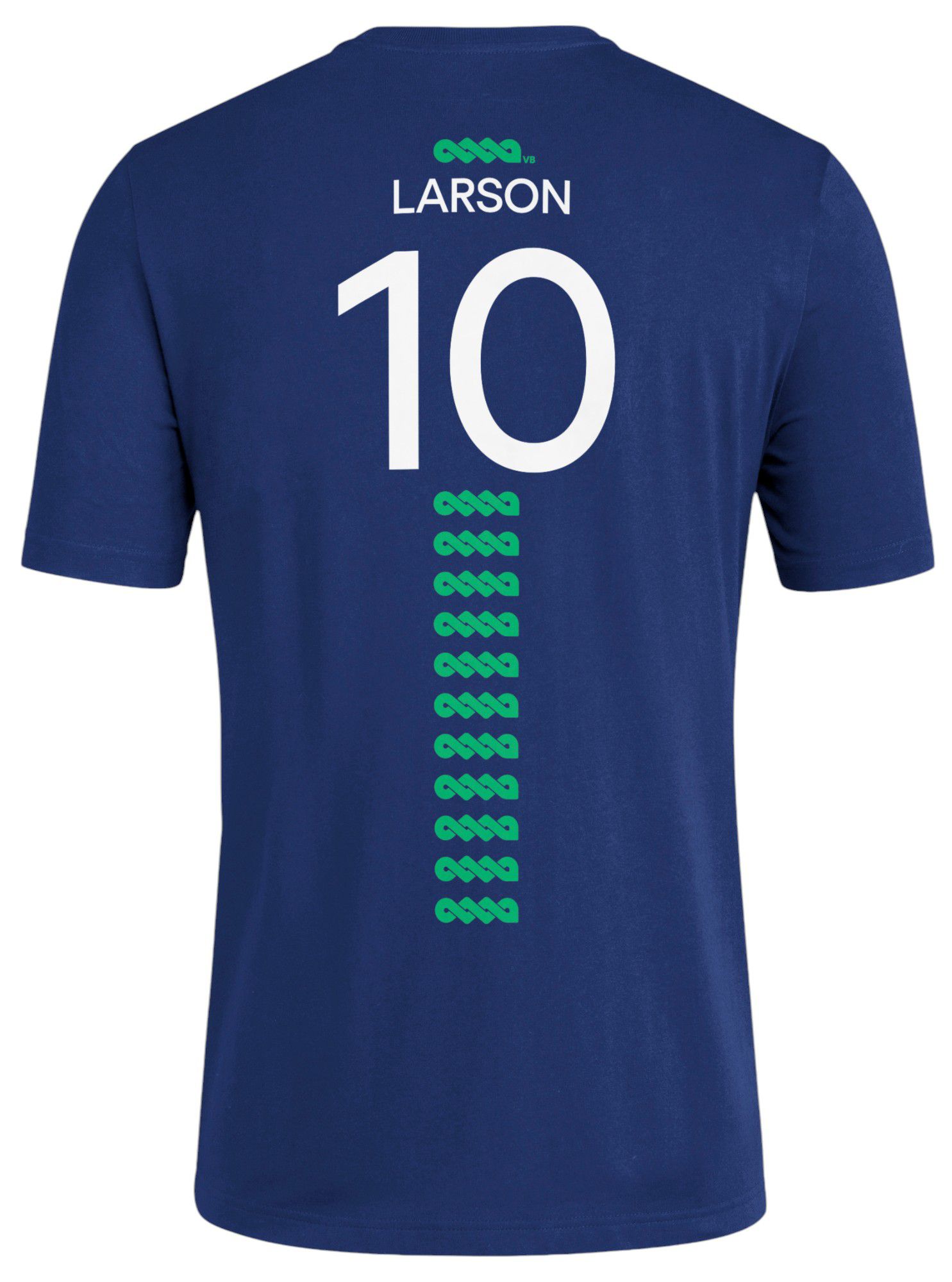 adidas Men's LOVB Omaha Jordan Larson #10 Navy T-Shirt product image