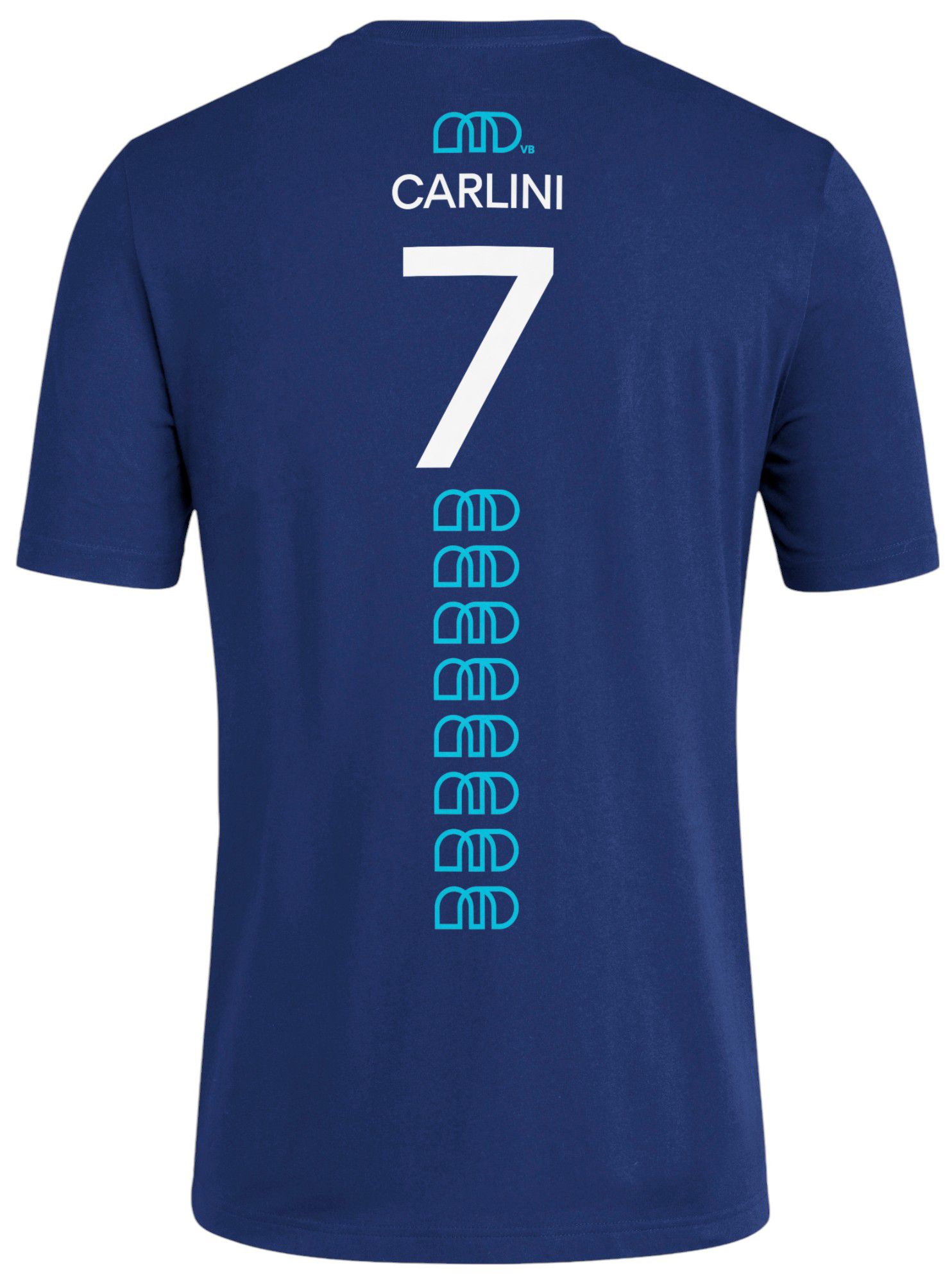 adidas Men's LOVB Madison Lauren Carlini #7 Navy T-Shirt product image