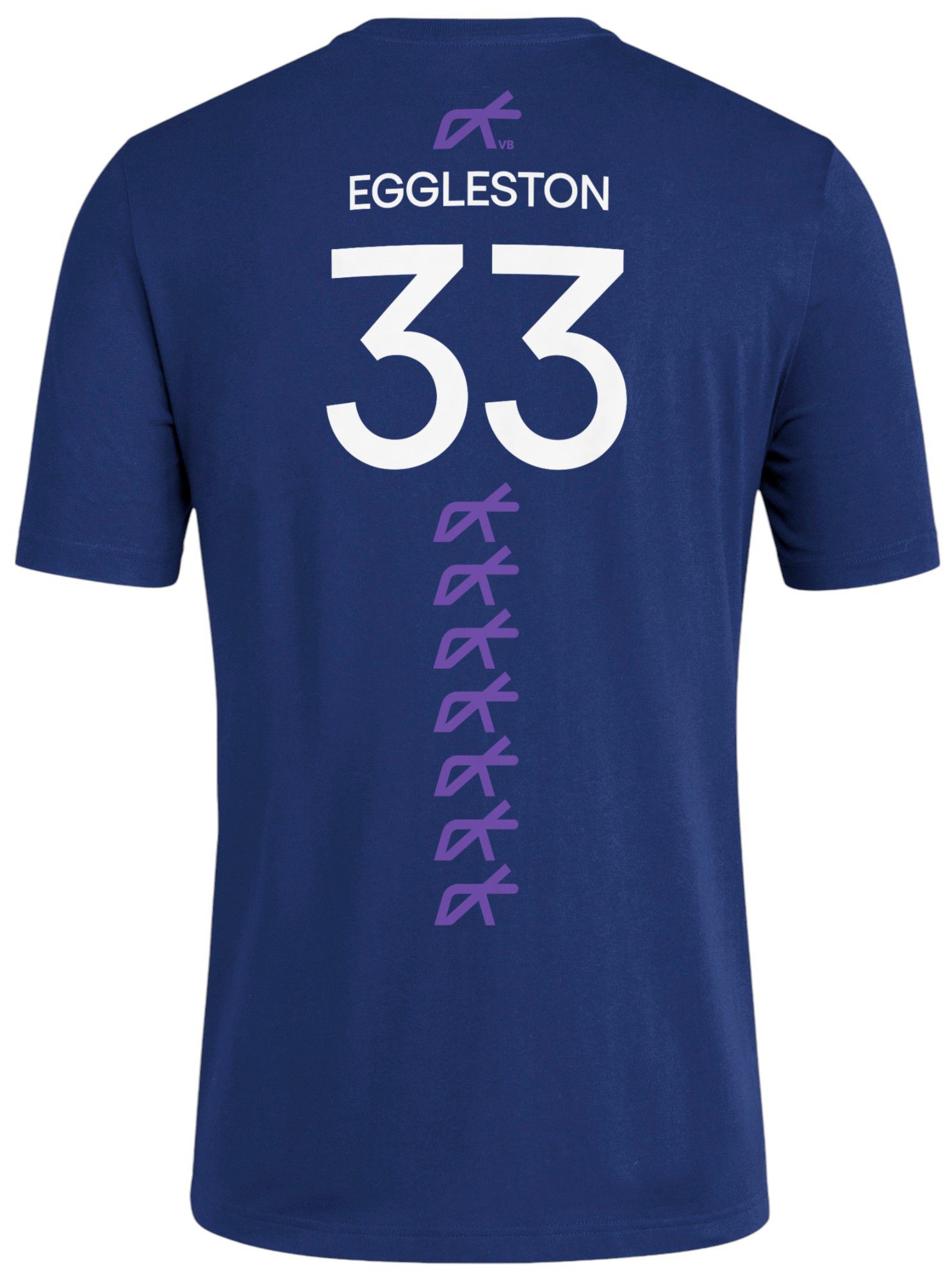 adidas Men's LOVB Austin Logan Eggleston #33 Navy T-Shirt product image