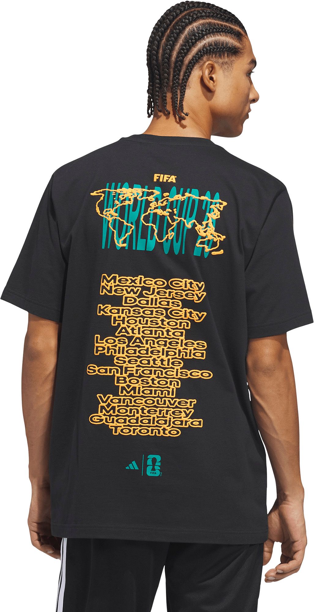 adidas Adult FIFA World Cup 2026 Black 2026 T-Shirt product image