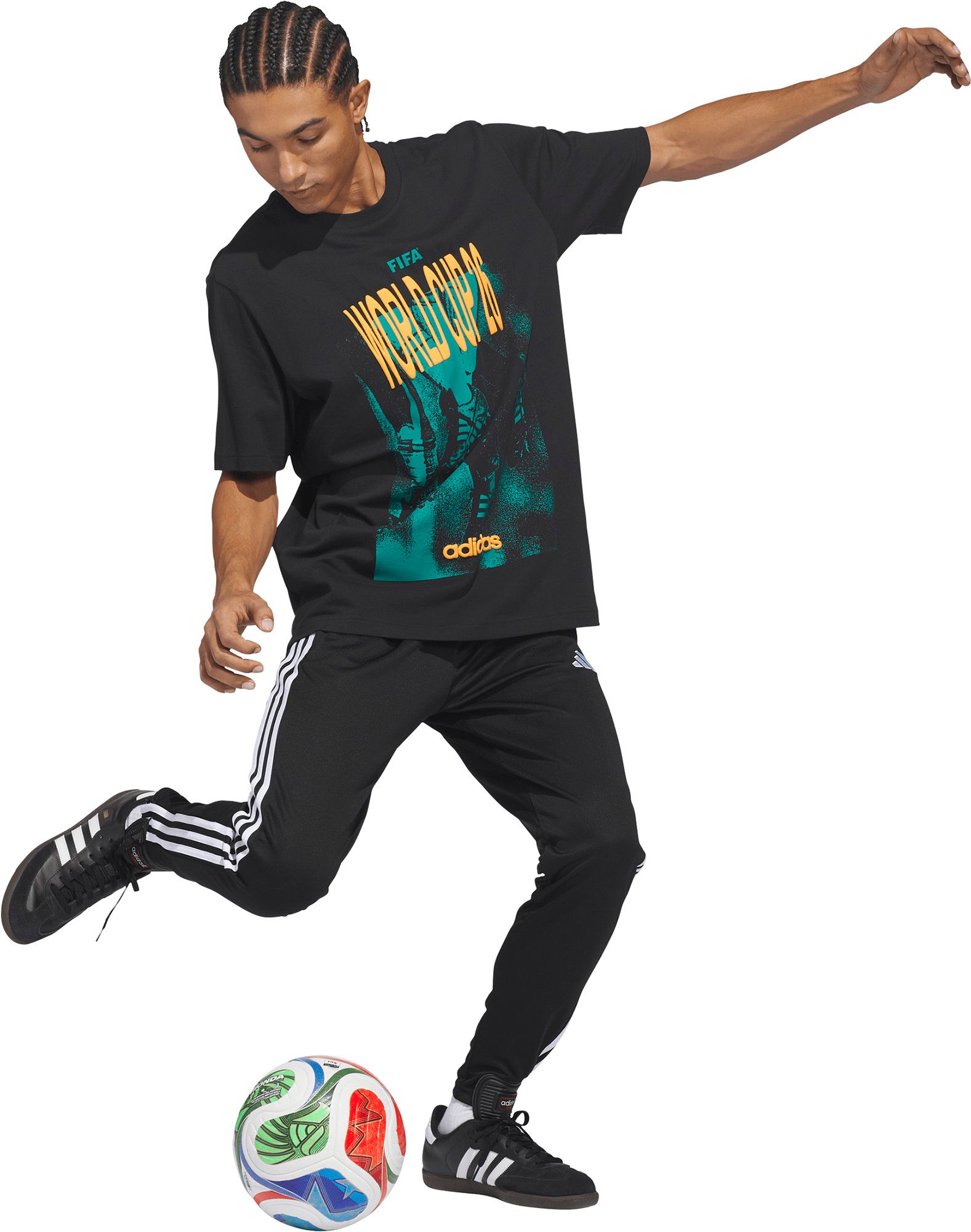adidas Adult FIFA World Cup 2026 Black 2026 T-Shirt product image