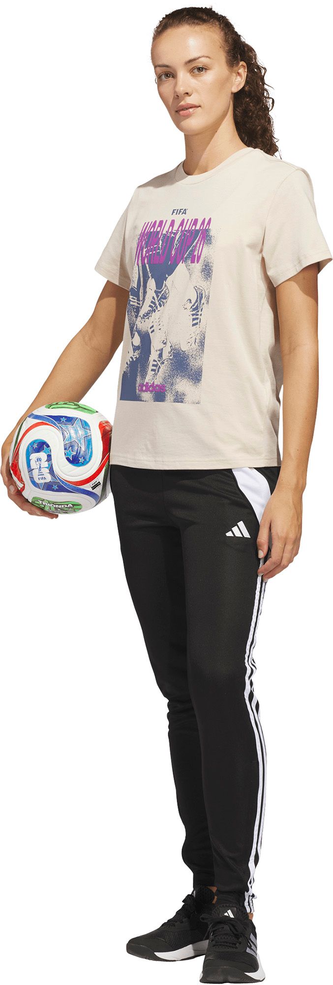 adidas Women's FIFA World Cup 2026 Off-White T-Shirt product image