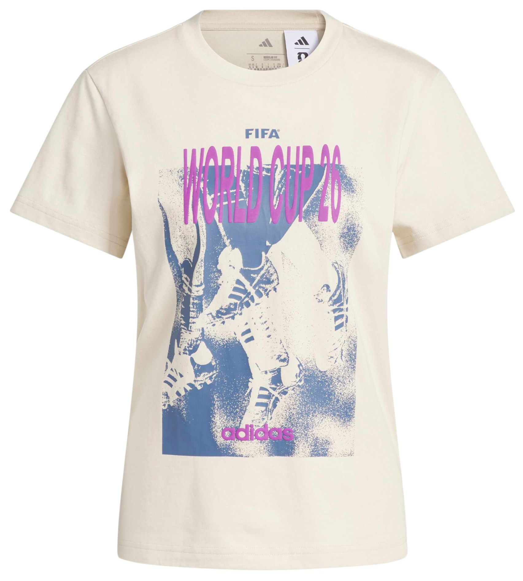 adidas Women's FIFA World Cup 2026 Off-White T-Shirt product image