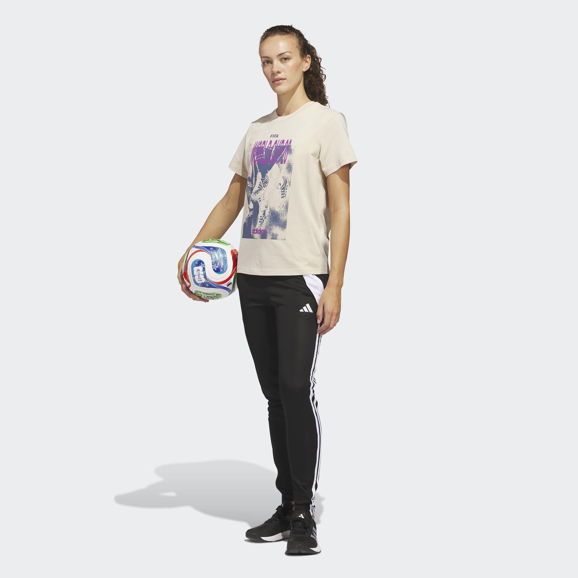adidas Women's FIFA World Cup 2026 Off-White T-Shirt product image