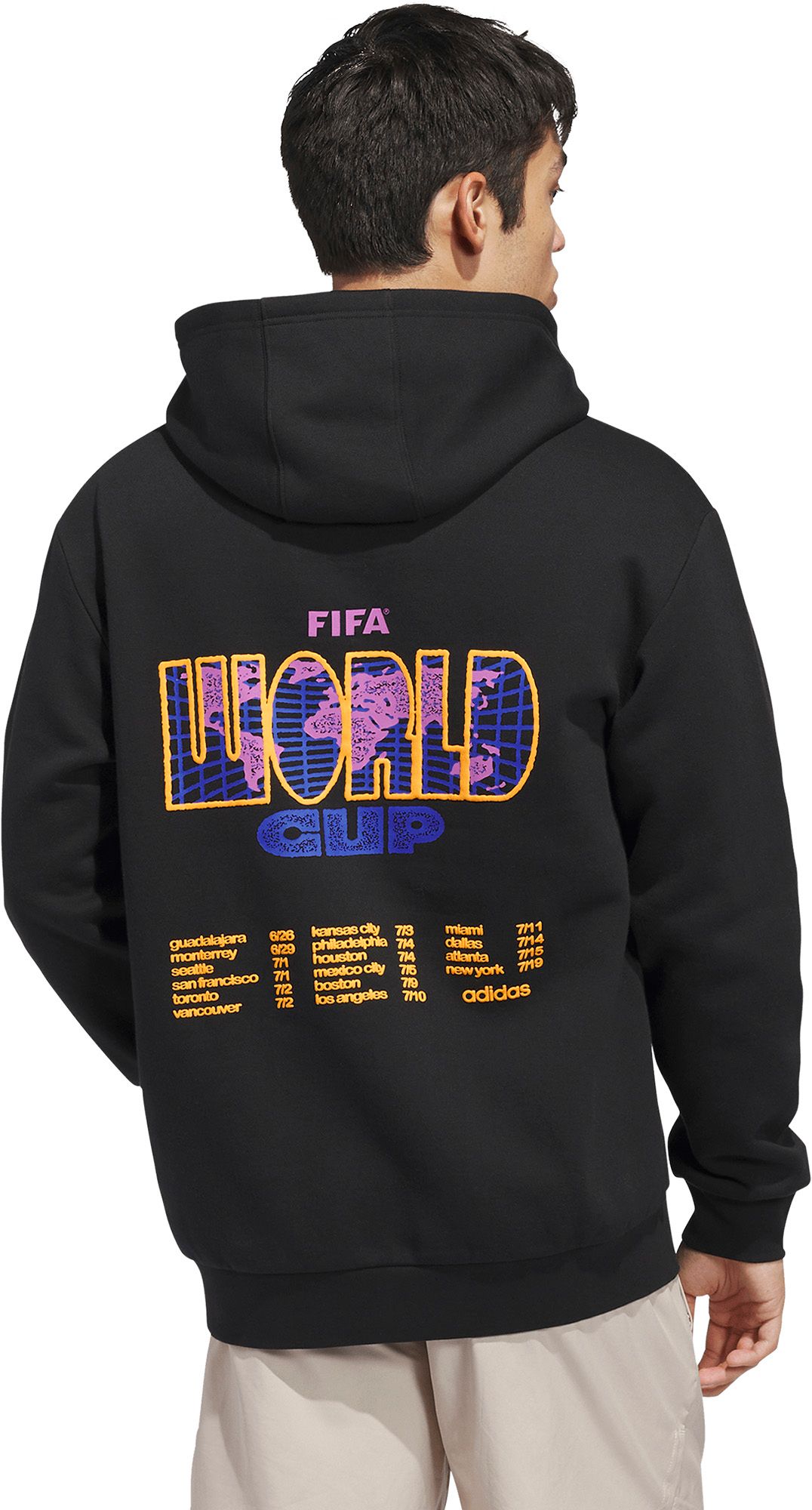 adidas Adult FIFA World Cup 2026 Black 2026 Hoodie product image