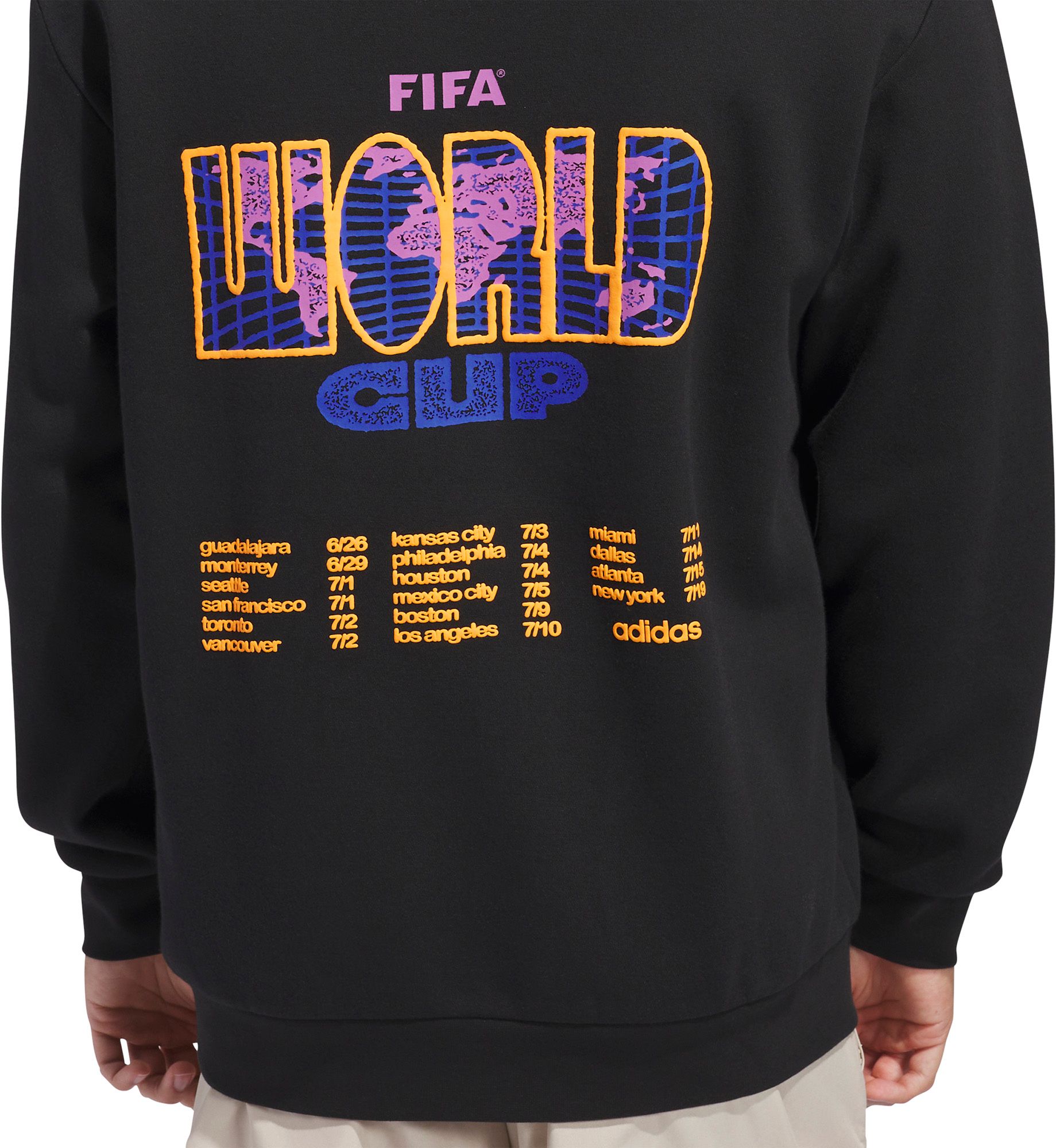 adidas Adult FIFA World Cup 2026 Black 2026 Hoodie product image