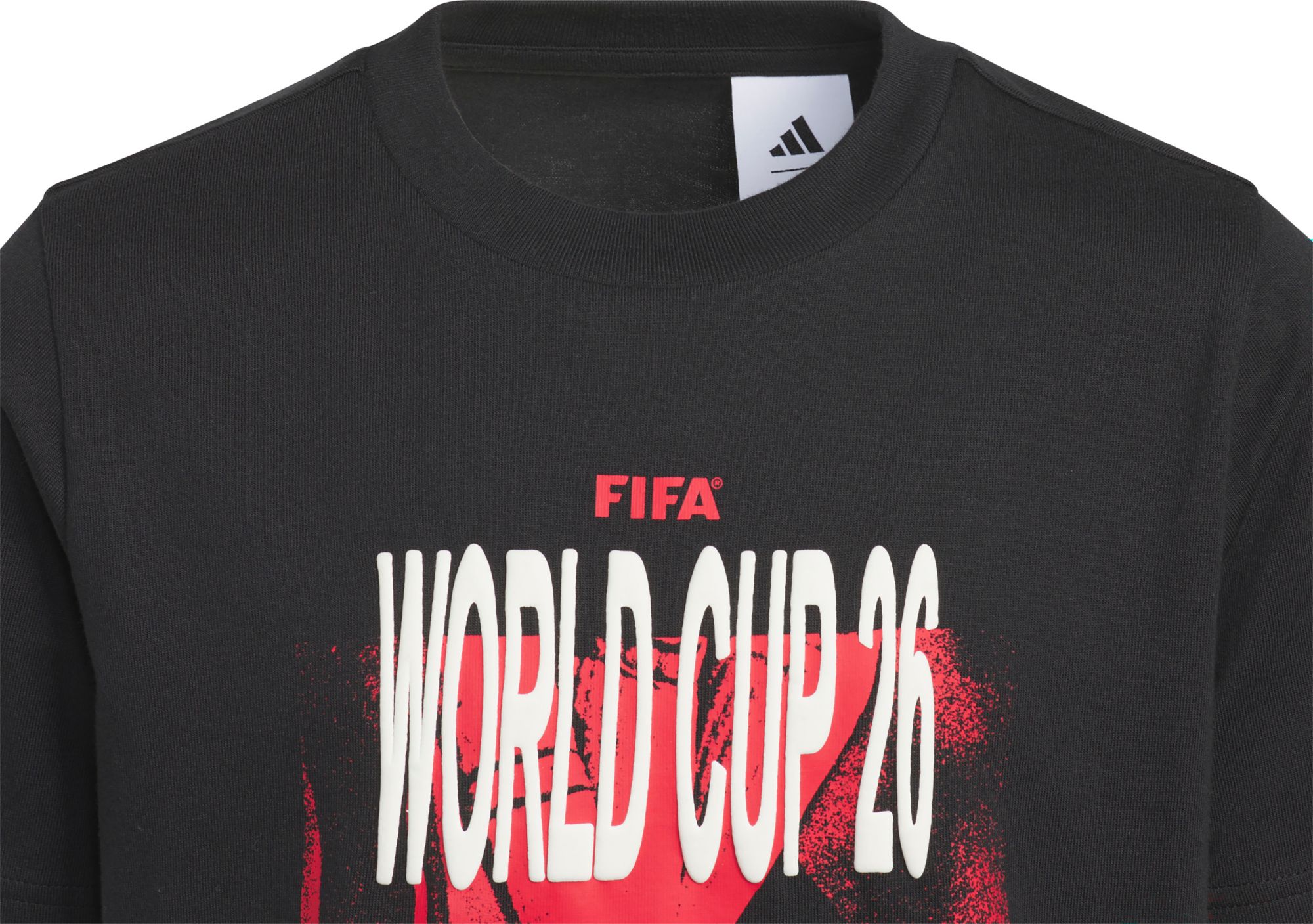 adidas Youth FIFA World Cup 2026 Black T-Shirt product image