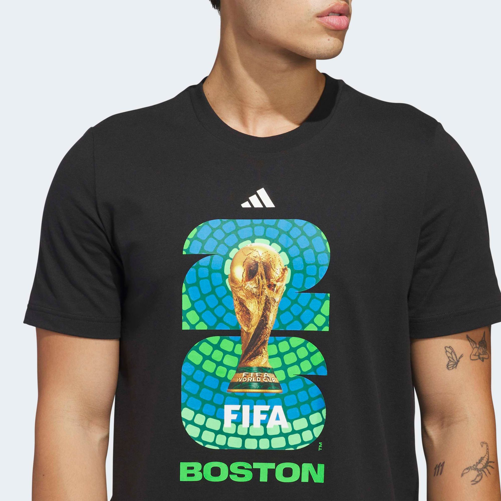 adidas Adult 2026 World Cup Host City Boston T-Shirt product image