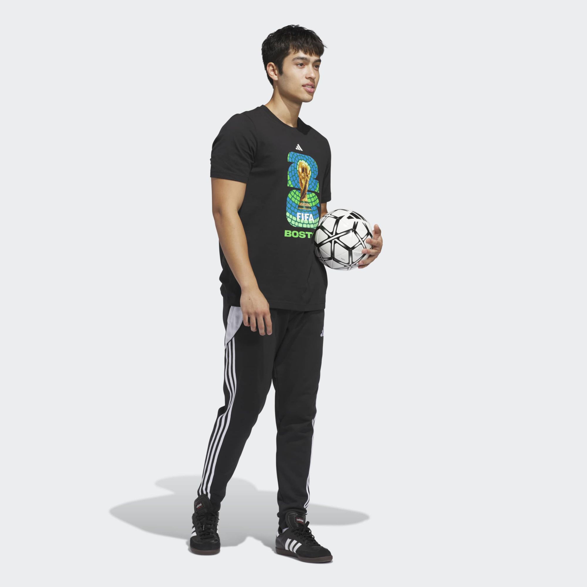 adidas Adult 2026 World Cup Host City Boston T-Shirt product image