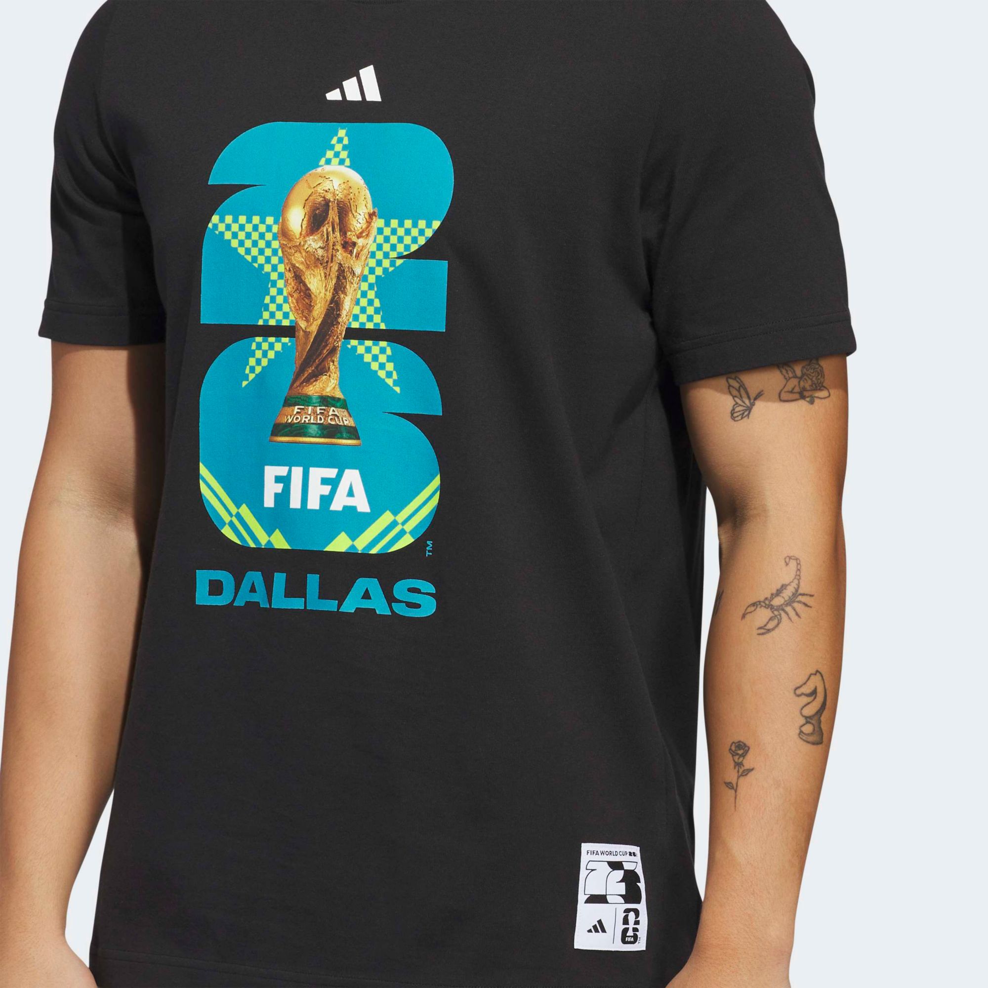 adidas Adult 2026 World Cup Host City Dallas T-Shirt product image