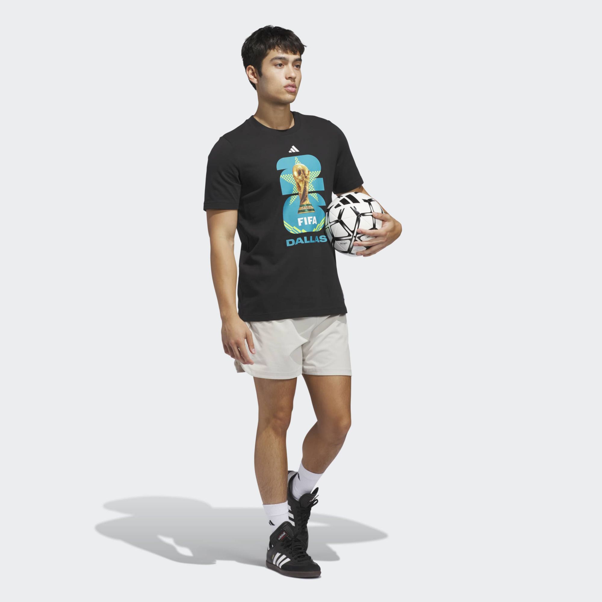 adidas Adult 2026 World Cup Host City Dallas T-Shirt product image