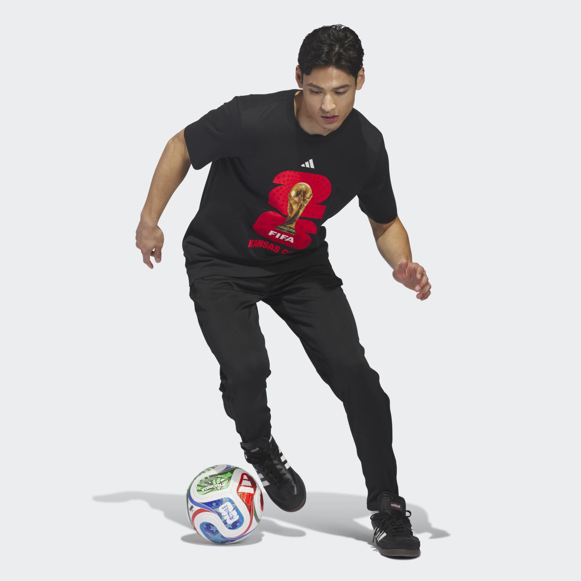 adidas Adult 2026 World Cup Host City Kansas City T-Shirt product image
