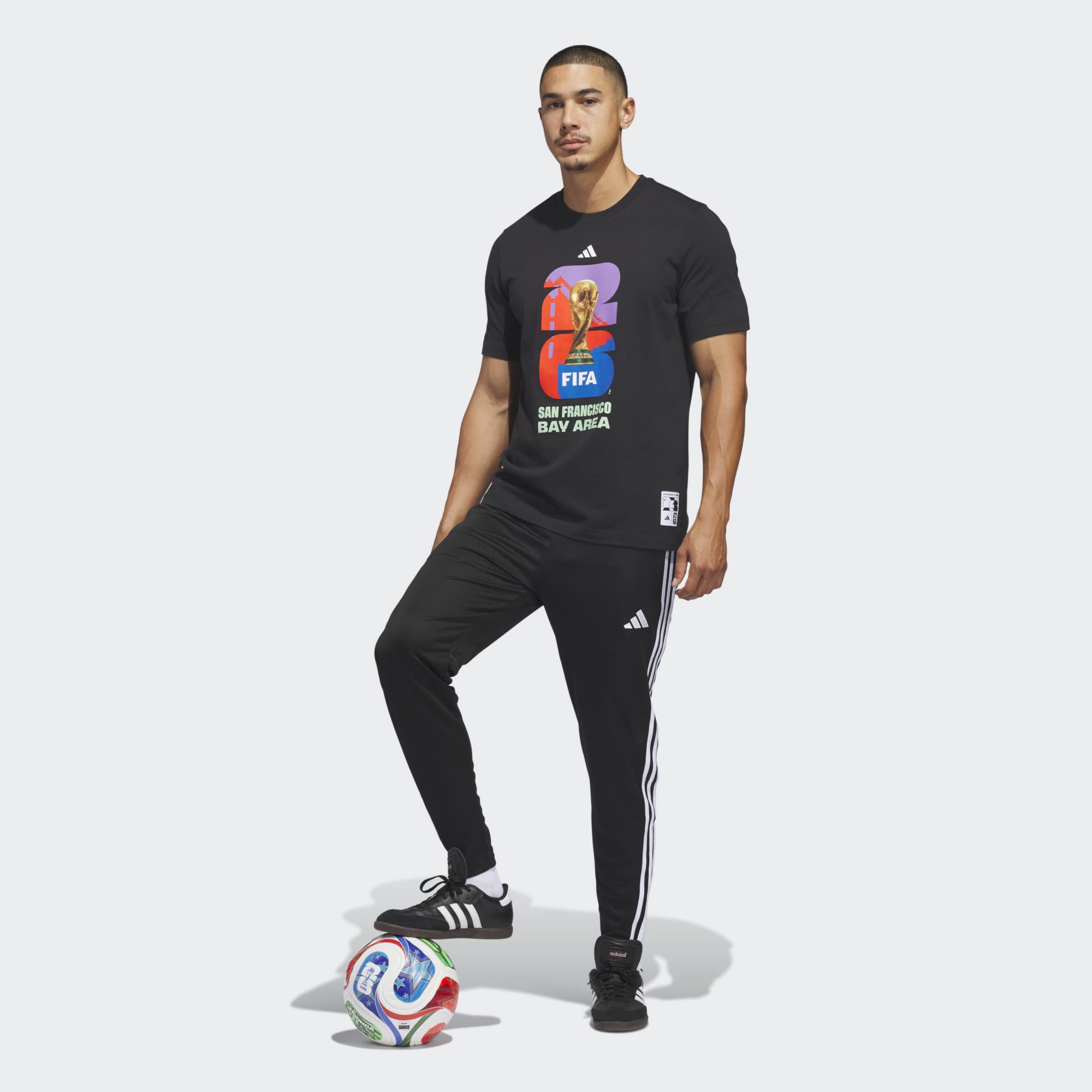 adidas Adult 2026 World Cup Host City San Francisco Bay Area T-Shirt product image