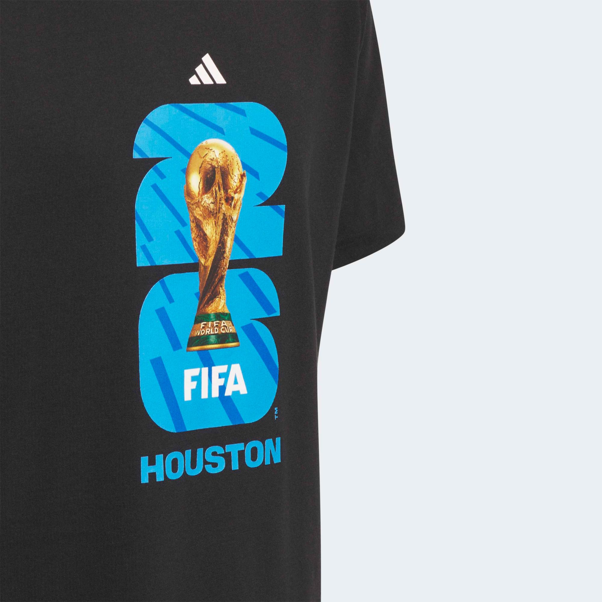 adidas Youth 2026 World Cup Host City Houston T-Shirt product image