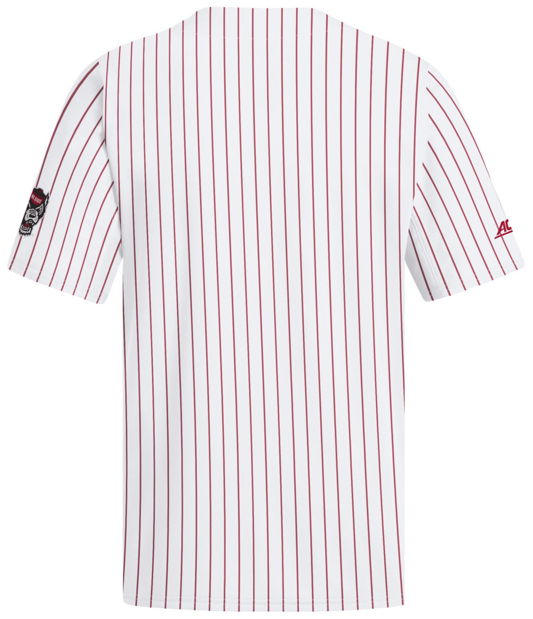adidas Men's NC State Wolfpack White Replica Alternate Pinstripe Jersey product image