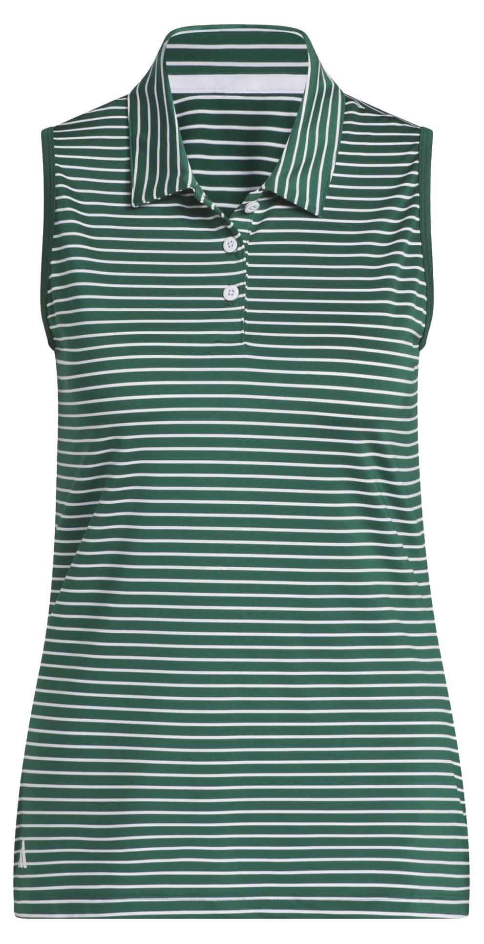 adidas Women's Performance Stripe Sleeveless Golf Polo product image