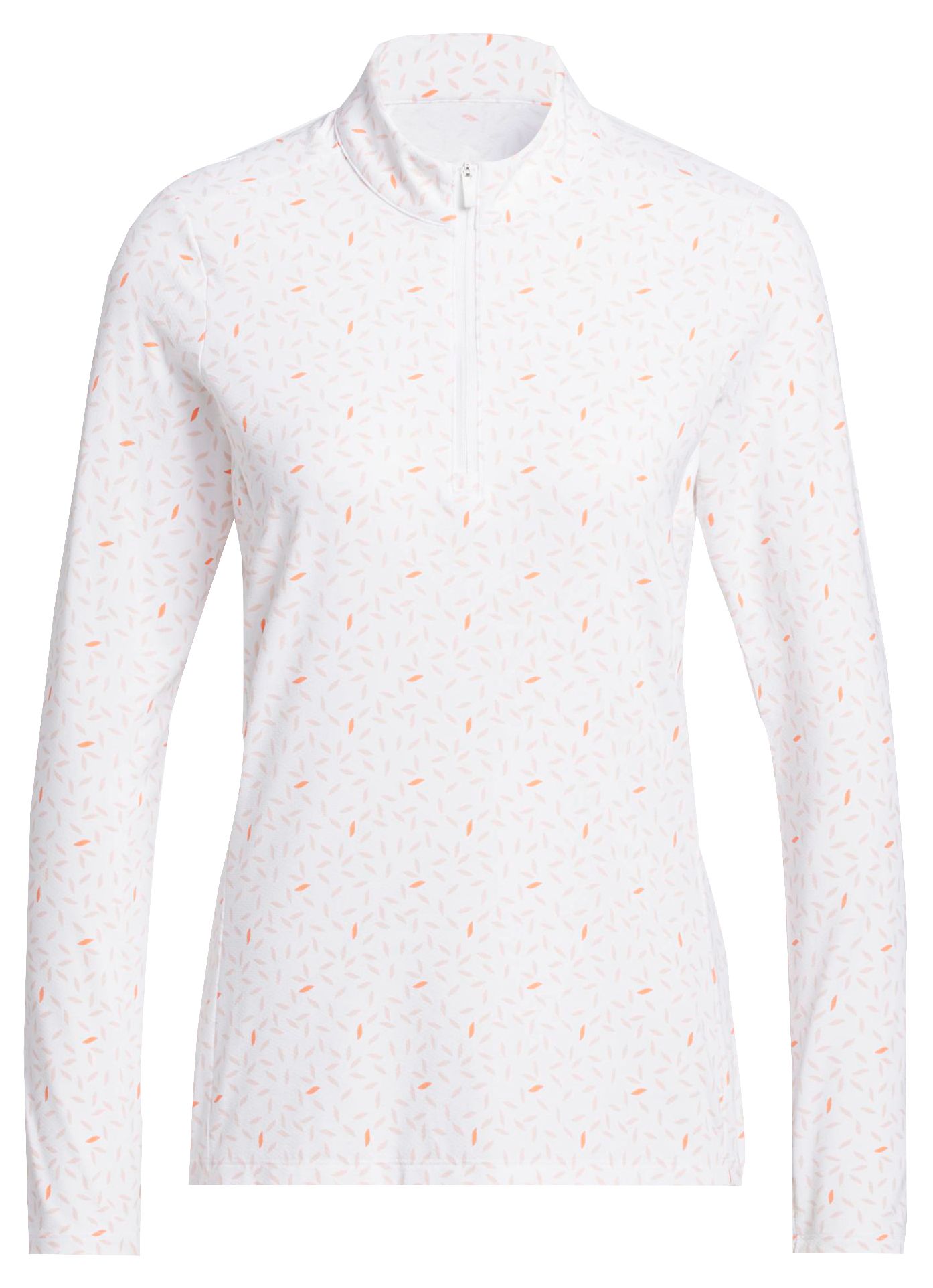 adidas Women's Ultimate365 Printed Mock Neck Golf 1/4 Zip product image