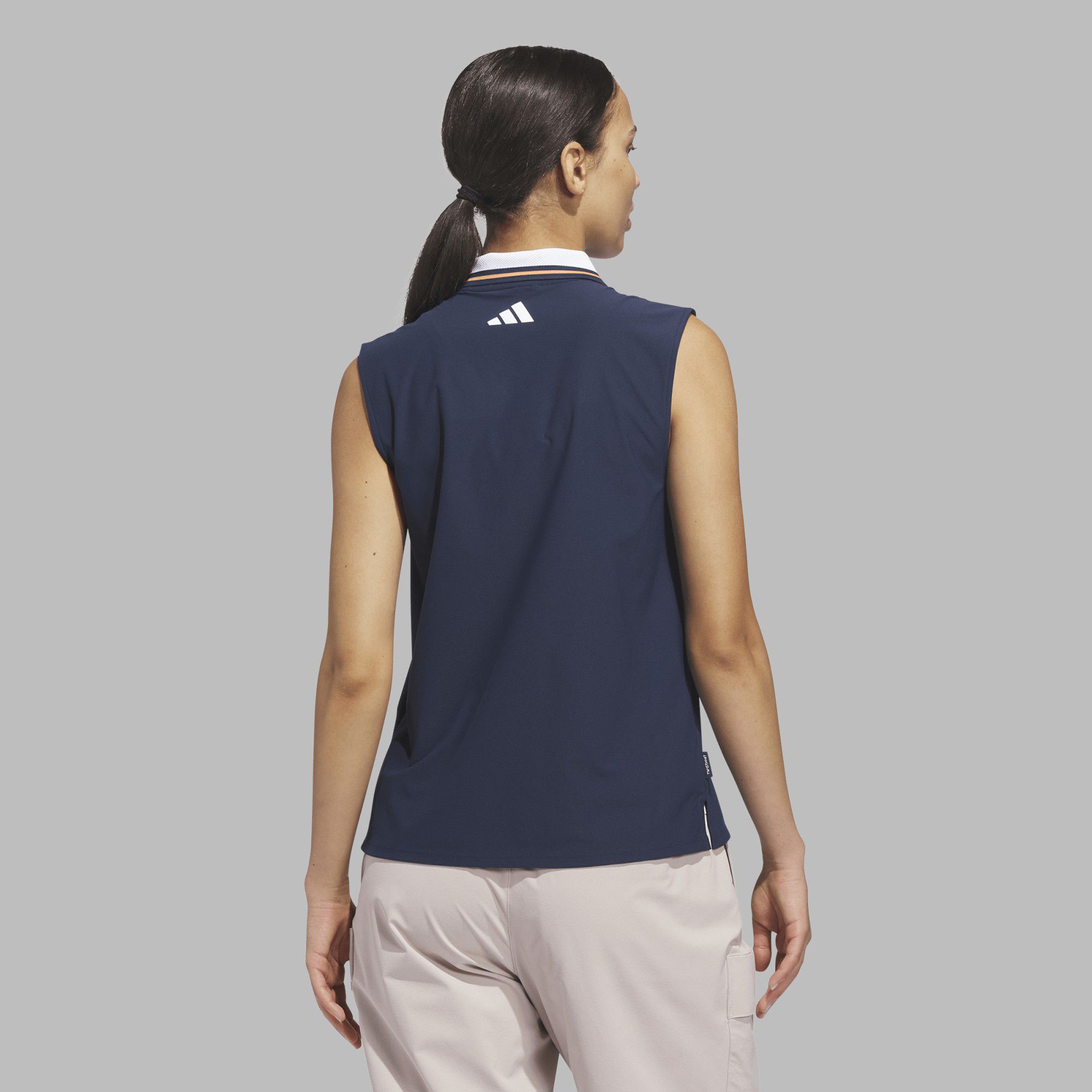 adidas Women's Beyond The Course Twistknit Sleeveless Golf Polo product image