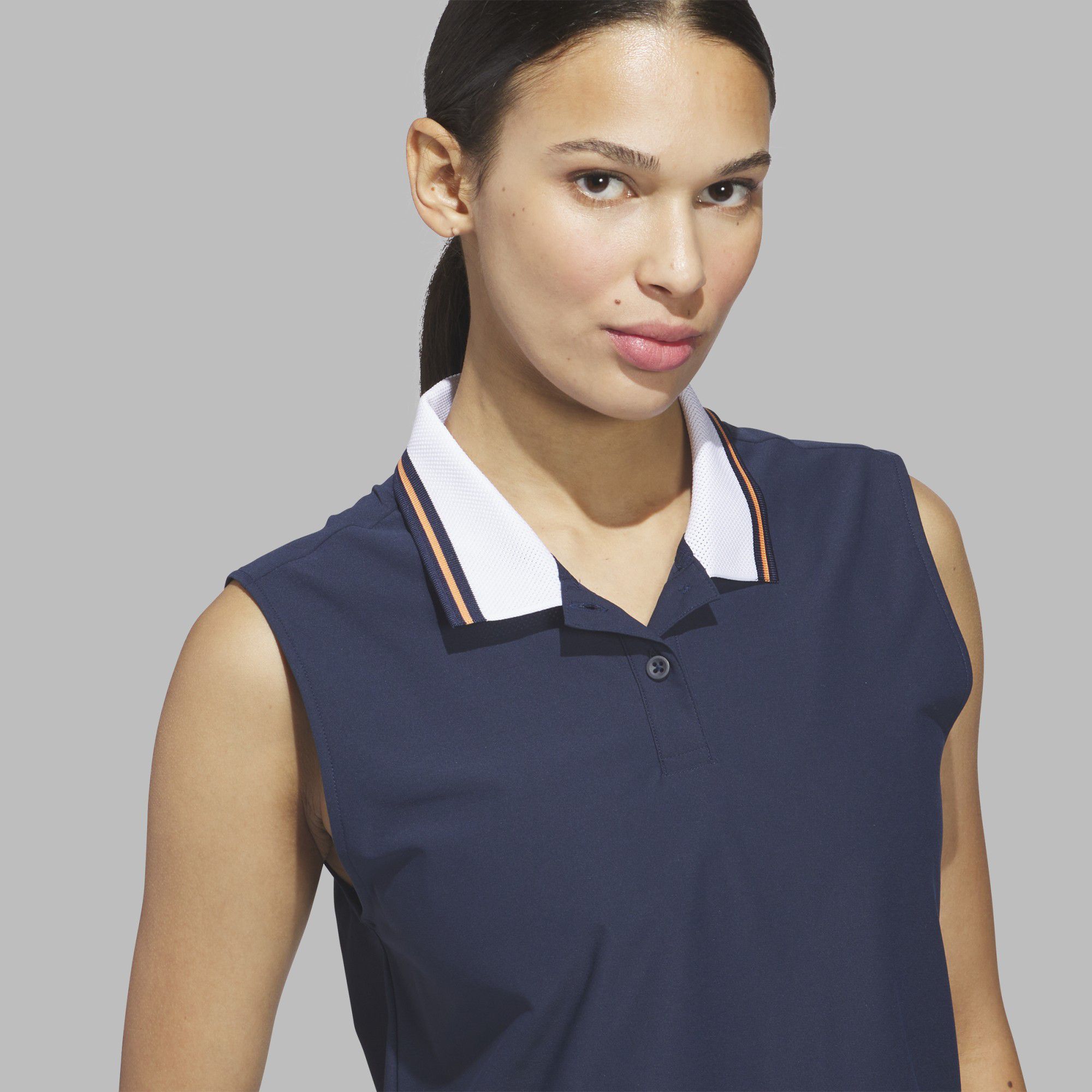 adidas Women's Beyond The Course Twistknit Sleeveless Golf Polo product image