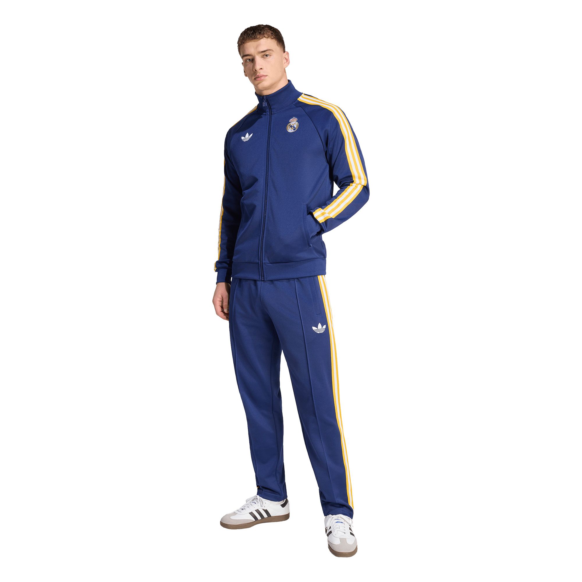 adidas Men's Real Madrid 2026 Originals Navy Track Jacket product image
