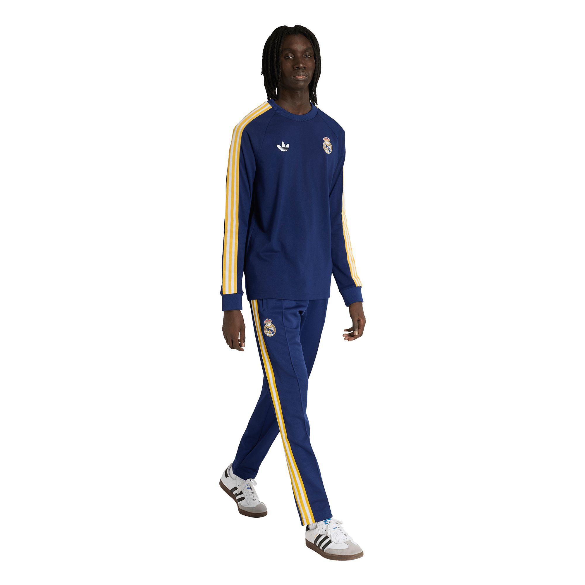 adidas Adult Real Madrid 2025-26 Navy OG Long Sleeve T-Shirt product image