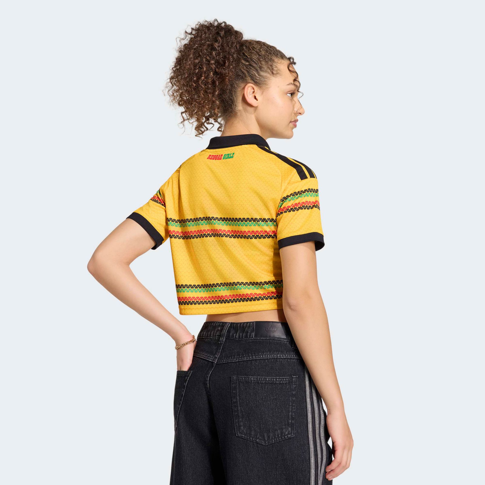 adidas Women's Jamaica 2026 Home Crop Top Replica Jersey product image