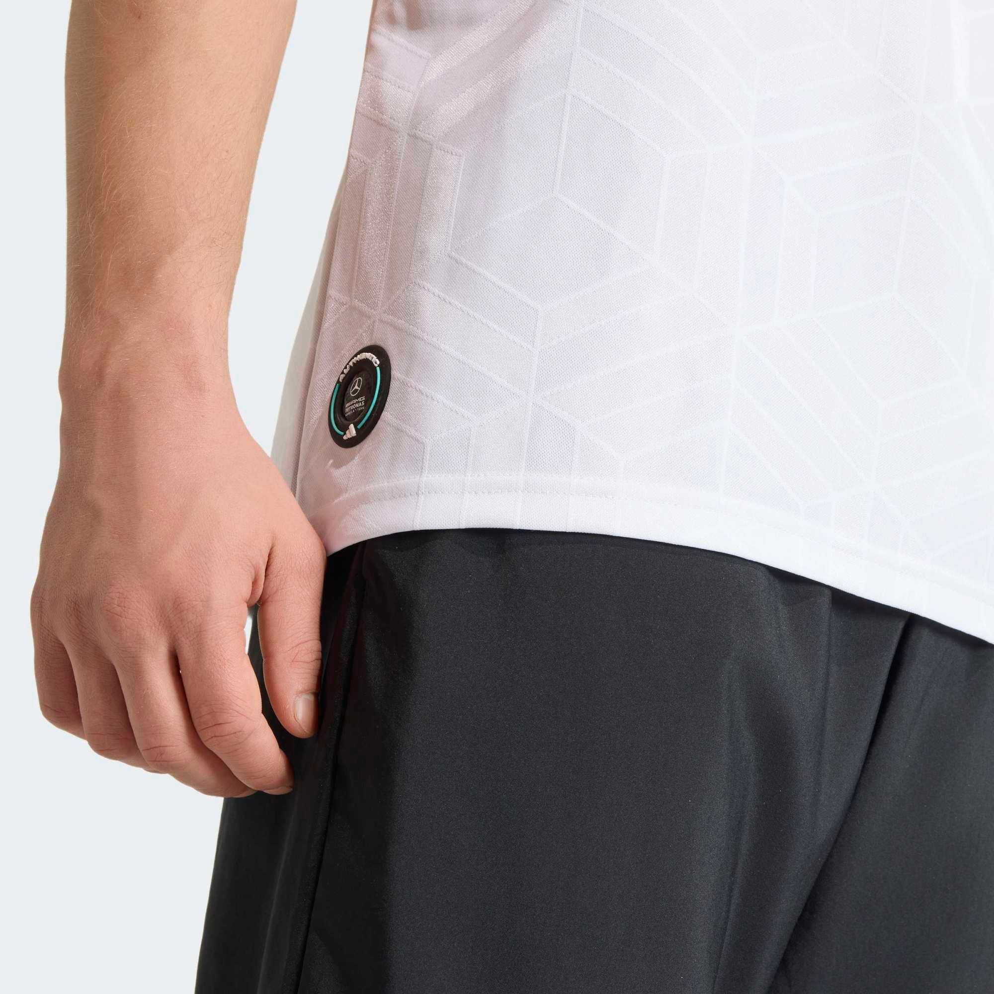 Mitchell & Ness Men's F1 Mercedes Authentic Driver Black Jersey product image