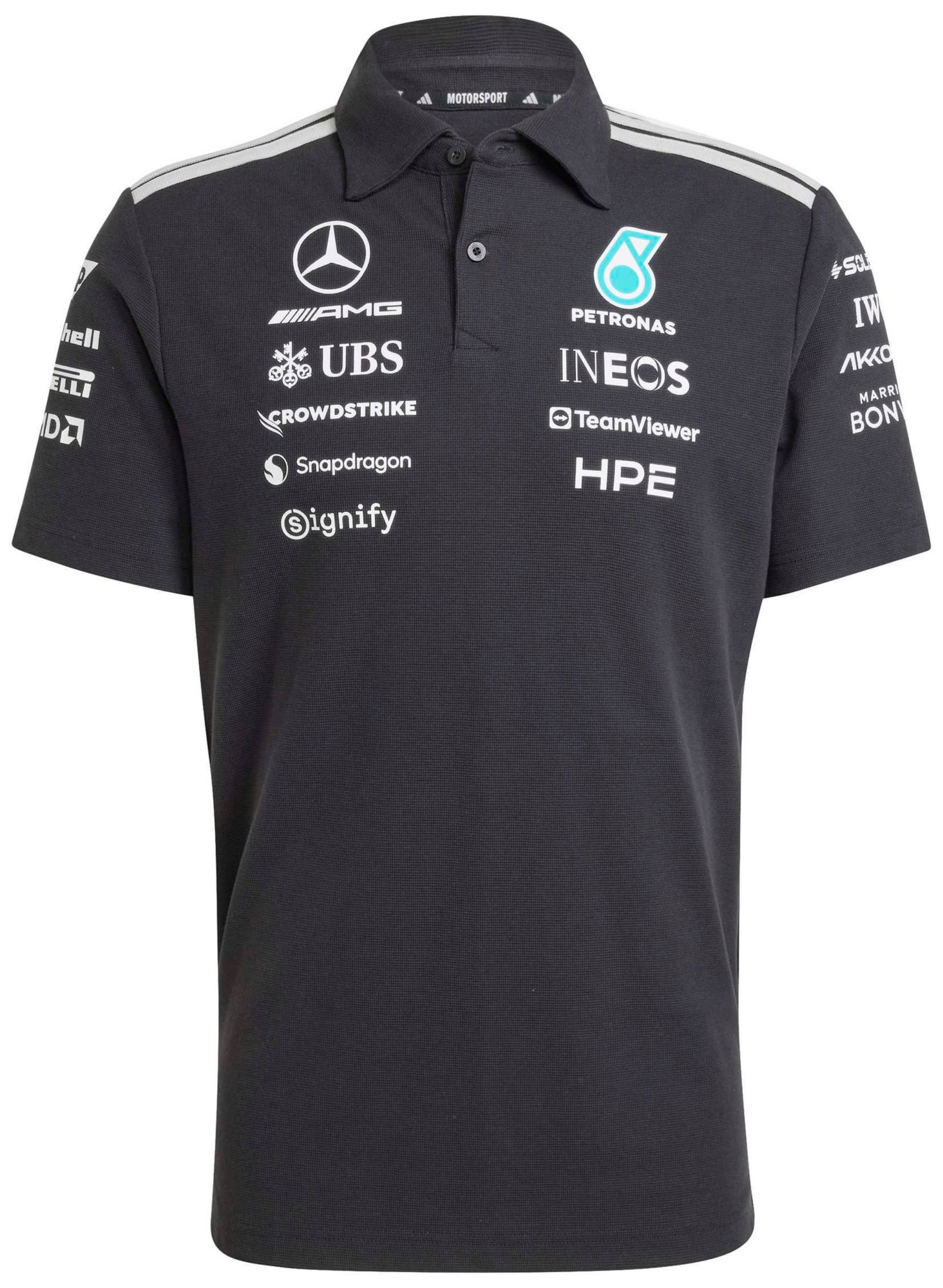 Mitchell & Ness Men's Algeria Black Team Polo product image