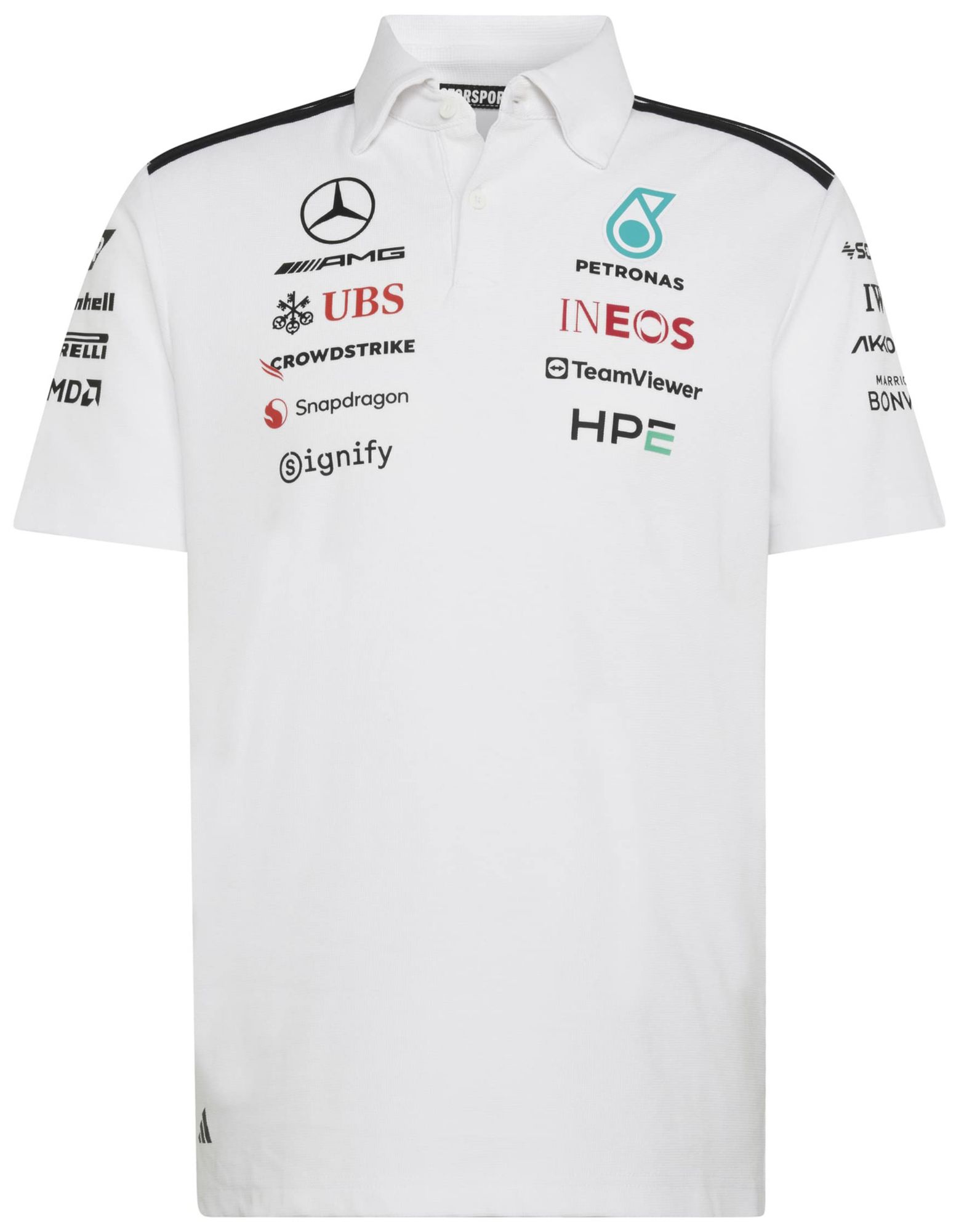 Mitchell & Ness Men's Algeria White Team Polo product image