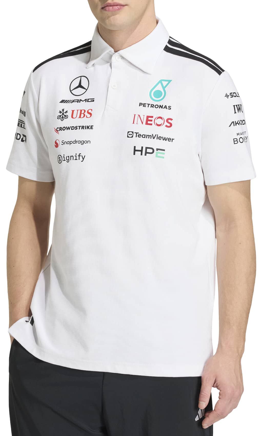 Mitchell & Ness Men's Algeria White Team Polo product image