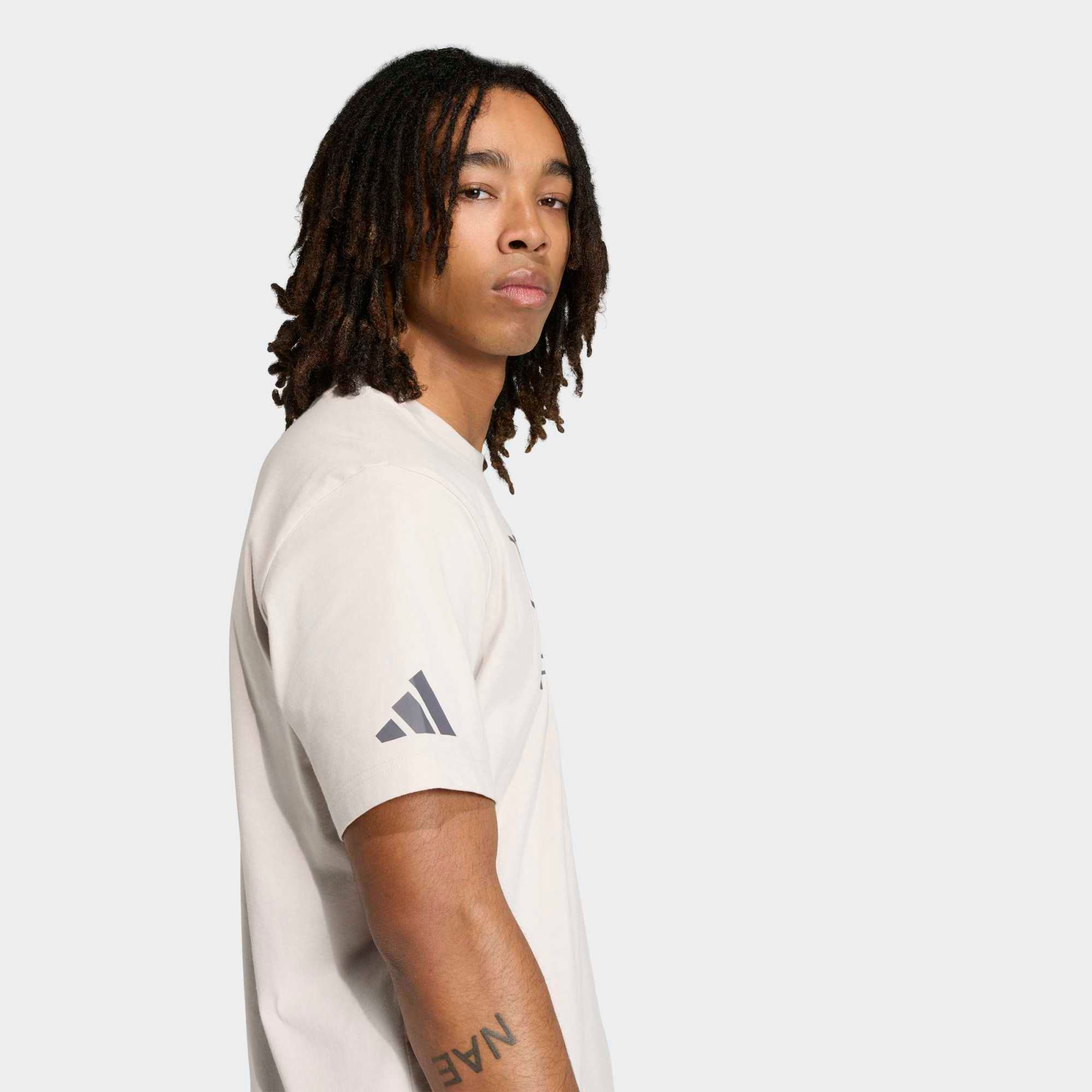 Mitchell & Ness Men's Algeria Gray T-Shirt product image