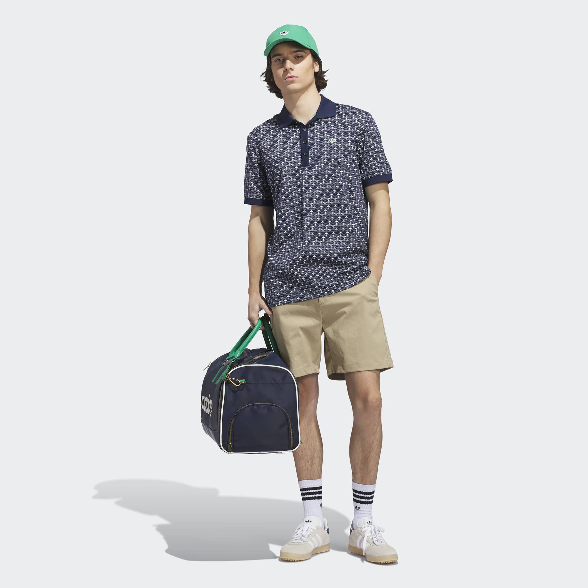 adidas Originals Men's All-Over Trefoil Golf Polo product image